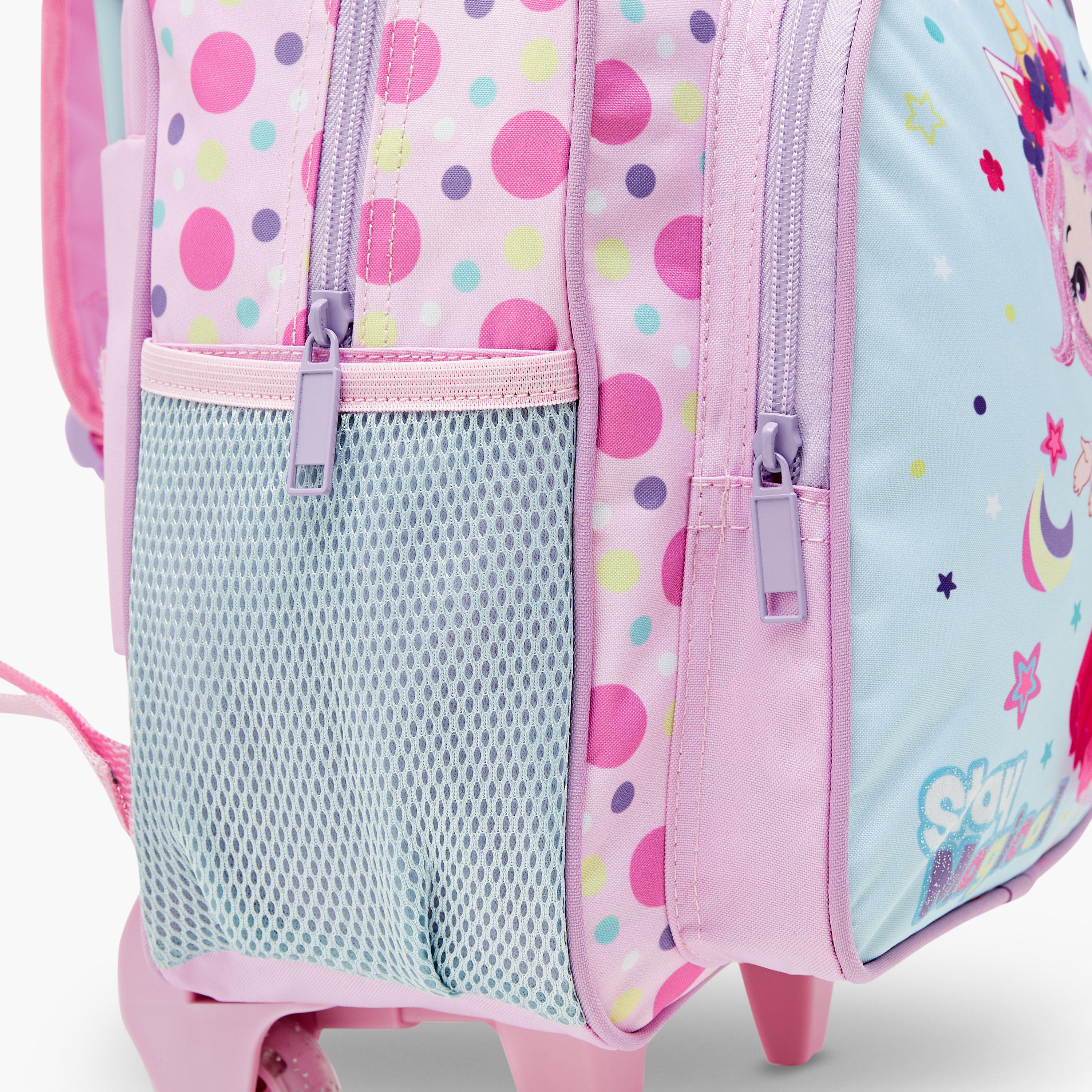 Must Printed Trolley Backpack with Lunch Bag and Pencil Case - 27X10X31 cms-school-bagsandbackpacks-trolleybags-image-5