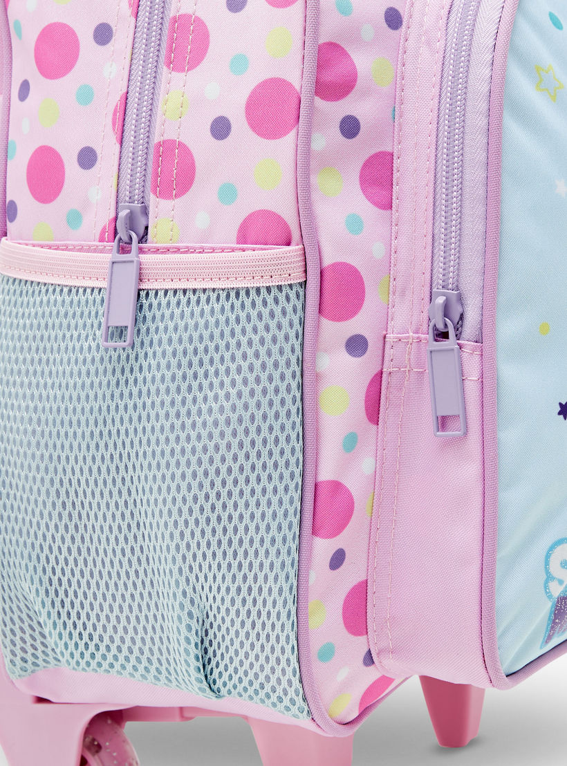Must Printed Trolley Backpack with Lunch Bag and Pencil Case - 27X10X31 cms-school-bagsandbackpacks-trolleybags-image-5