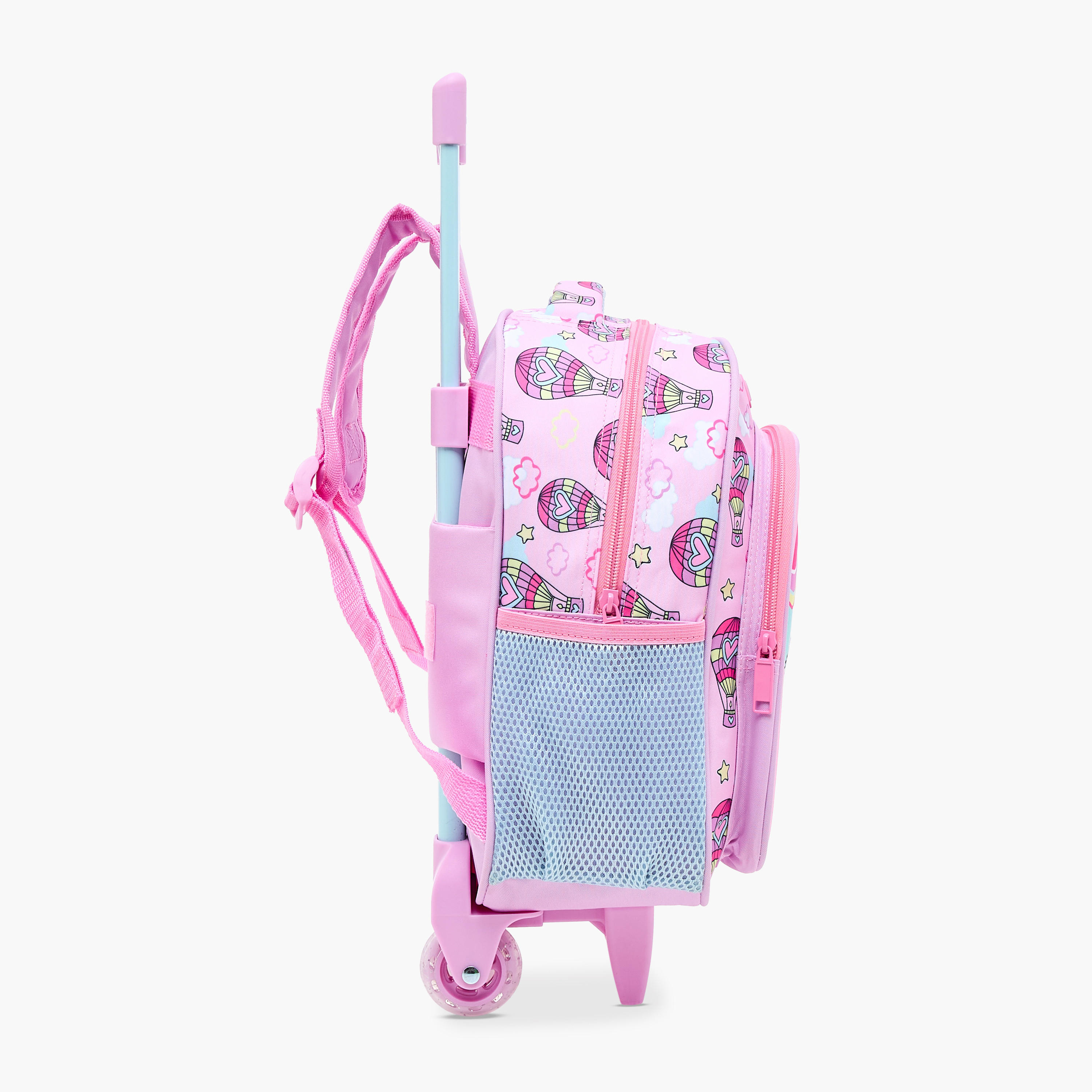 Must Printed Trolley Backpack with Lunch Bag and Pencil Case - 27X10X31 cms-school-bagsandbackpacks-trolleybags-image-3