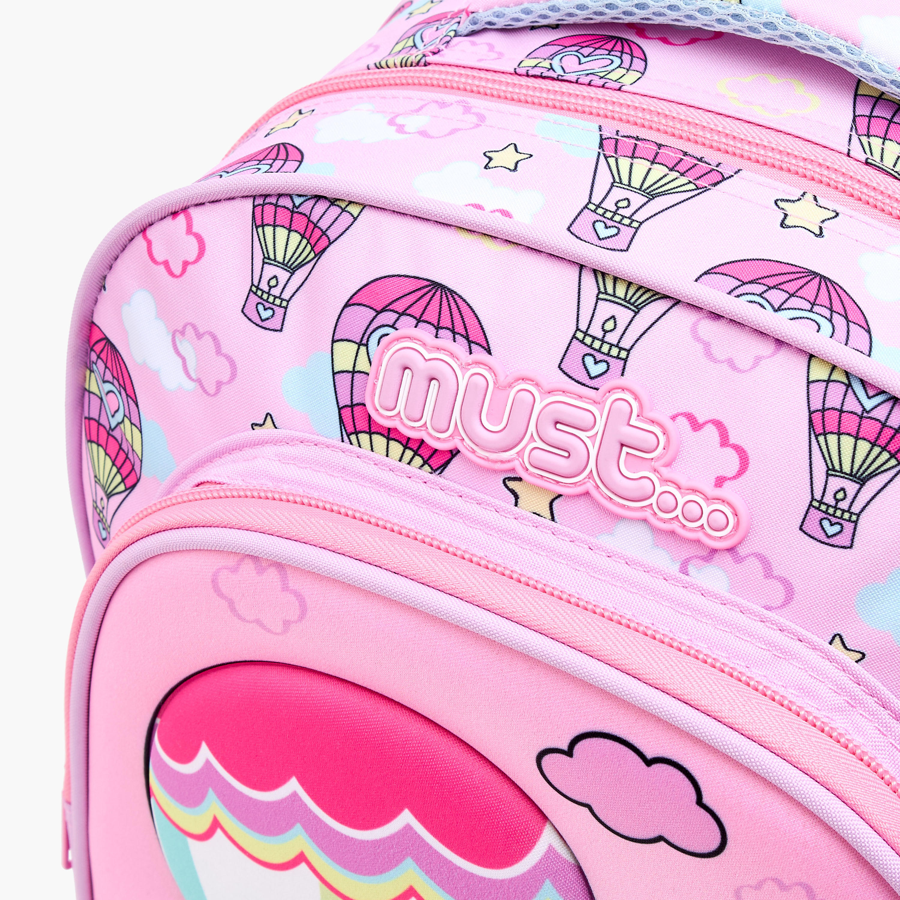Must Printed Trolley Backpack with Lunch Bag and Pencil Case - 27X10X31 cms-school-bagsandbackpacks-trolleybags-image-7