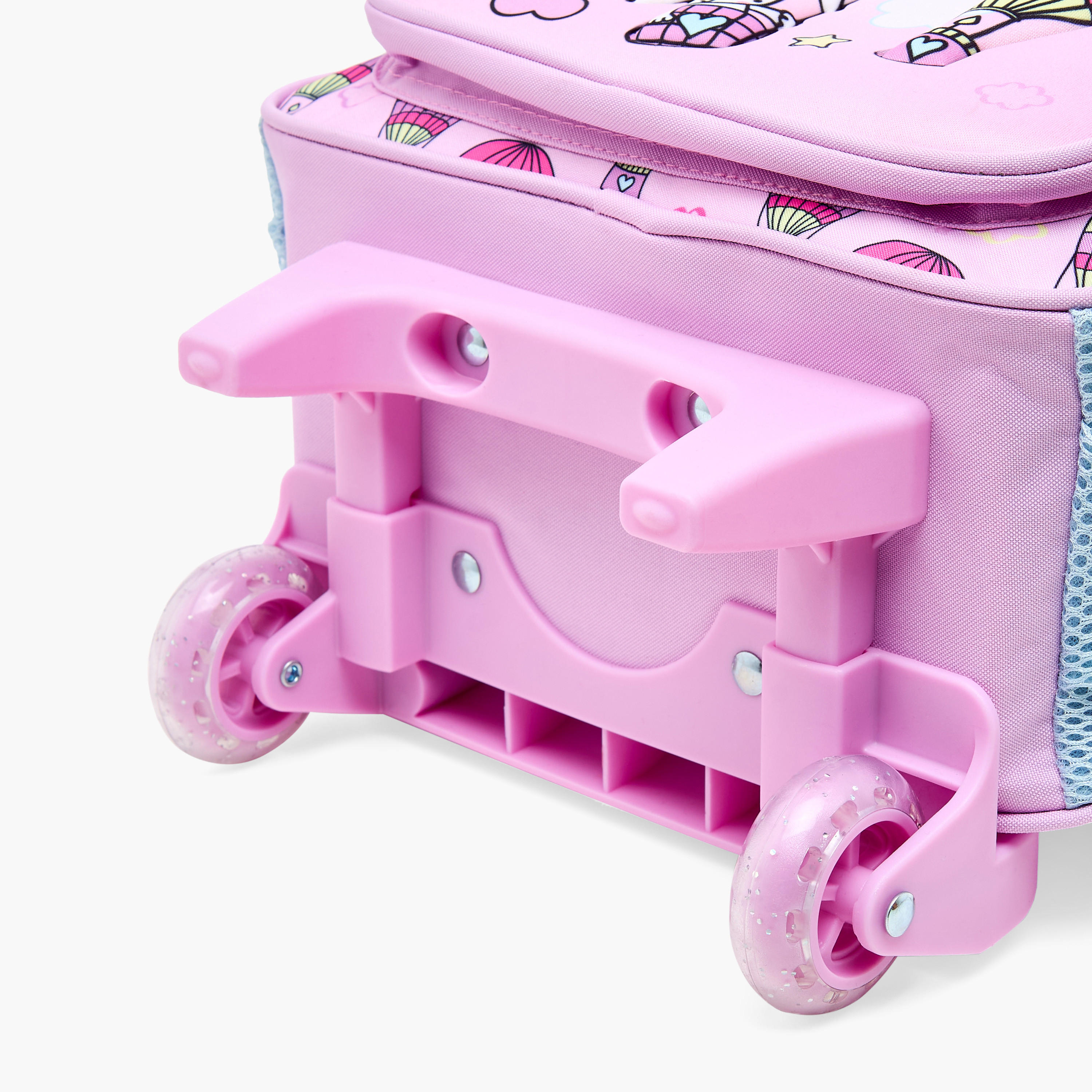 Must Printed Trolley Backpack with Lunch Bag and Pencil Case - 27X10X31 cms-school-bagsandbackpacks-trolleybags-image-8