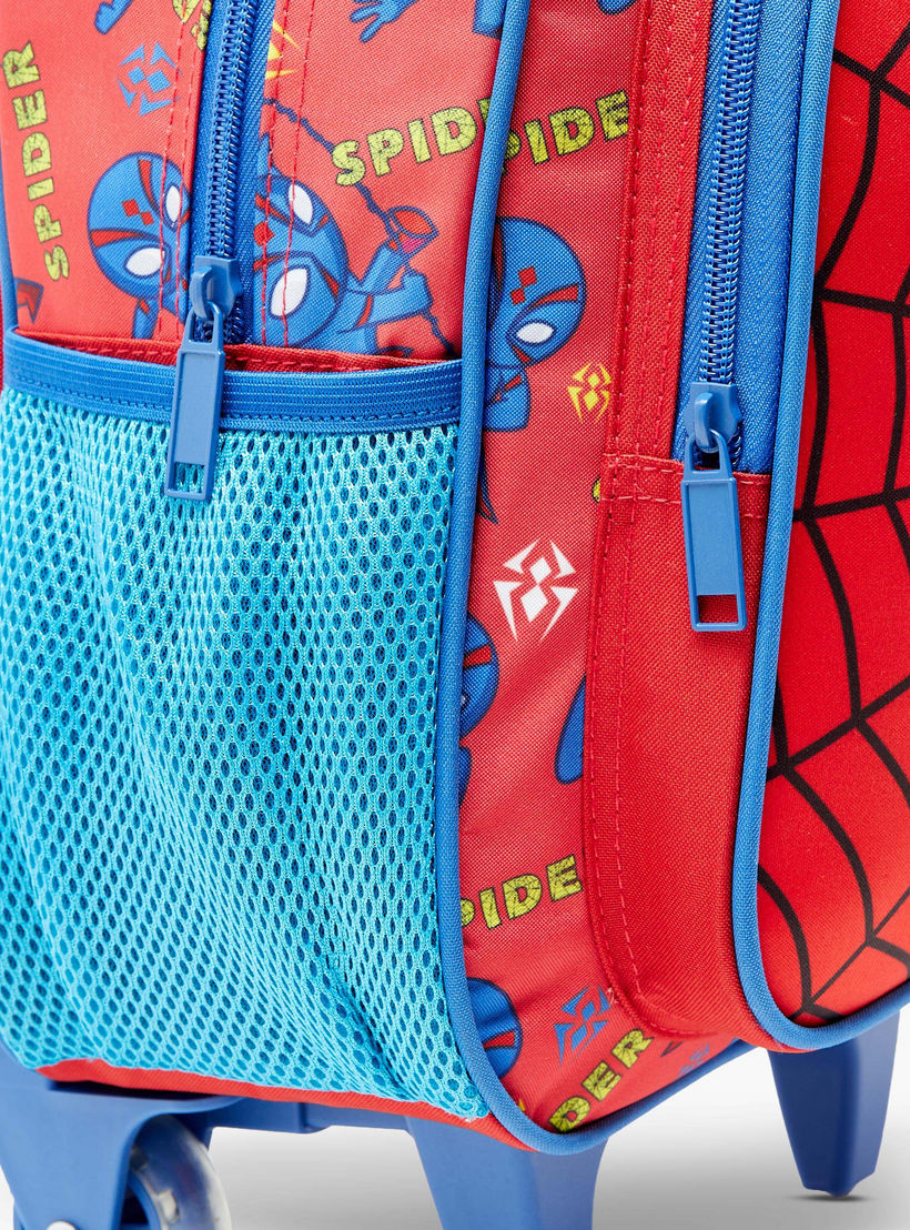 Must Graphic Print Trolley Backpack with Lunch Bag and Pencil Case - 27X10X31 cms-school-bagsandbackpacks-trolleybags-image-7