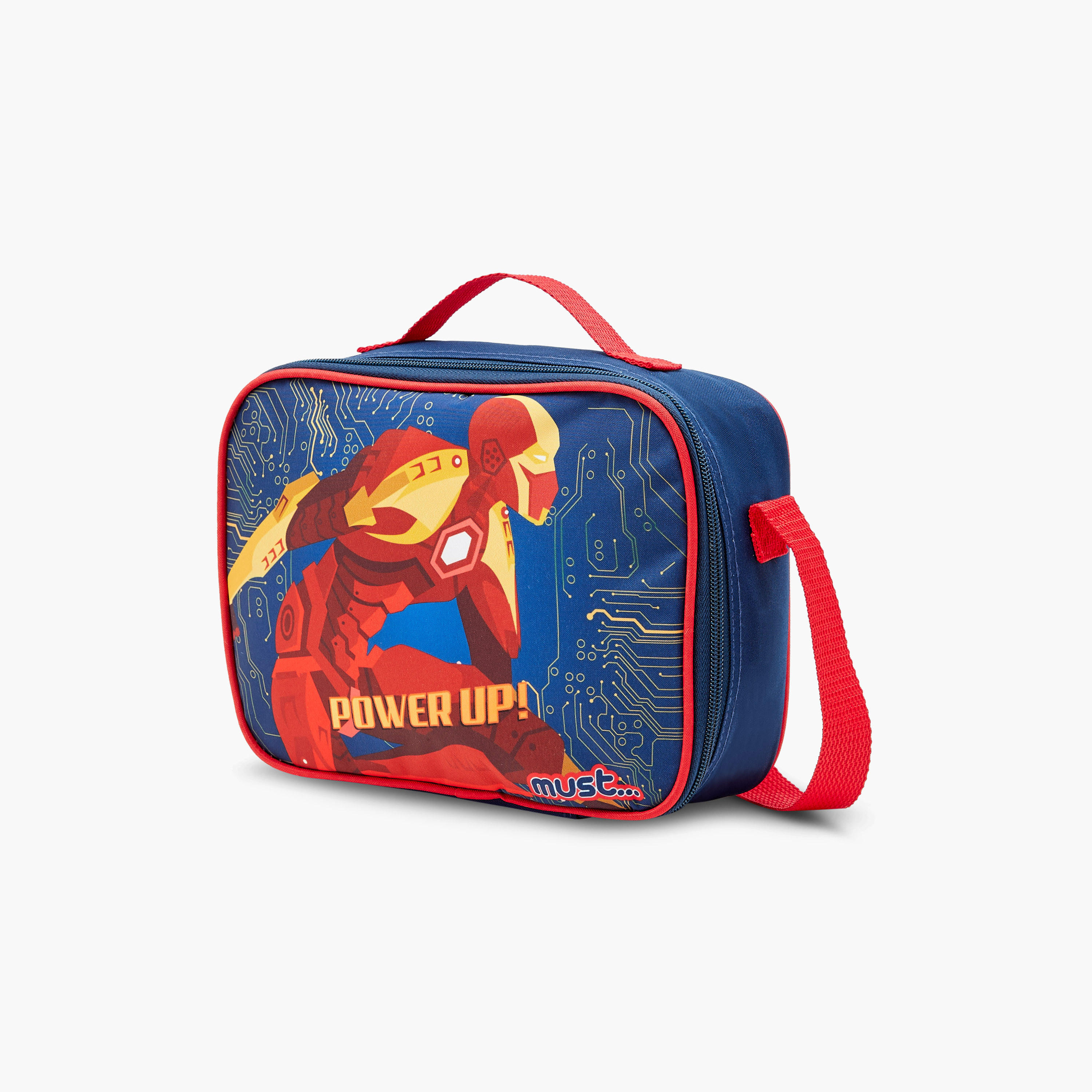 Must 5-Piece Game Print 16-inch Trolley Backpack Set - 43x30x13 cms-school-bagsandbackpacks-trolleybags-image-14
