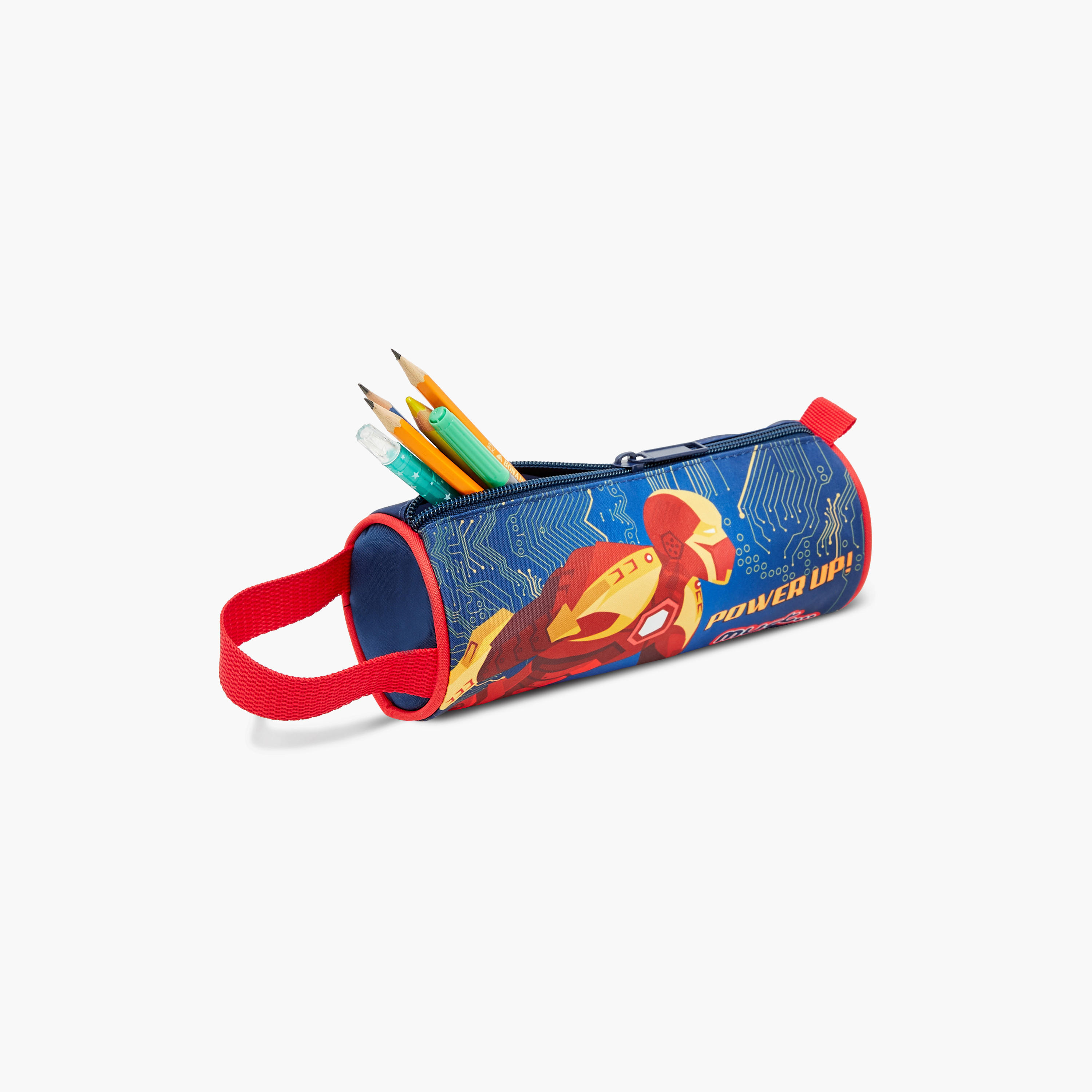 Must 5-Piece Game Print 16-inch Trolley Backpack Set - 43x30x13 cms-school-bagsandbackpacks-trolleybags-image-17