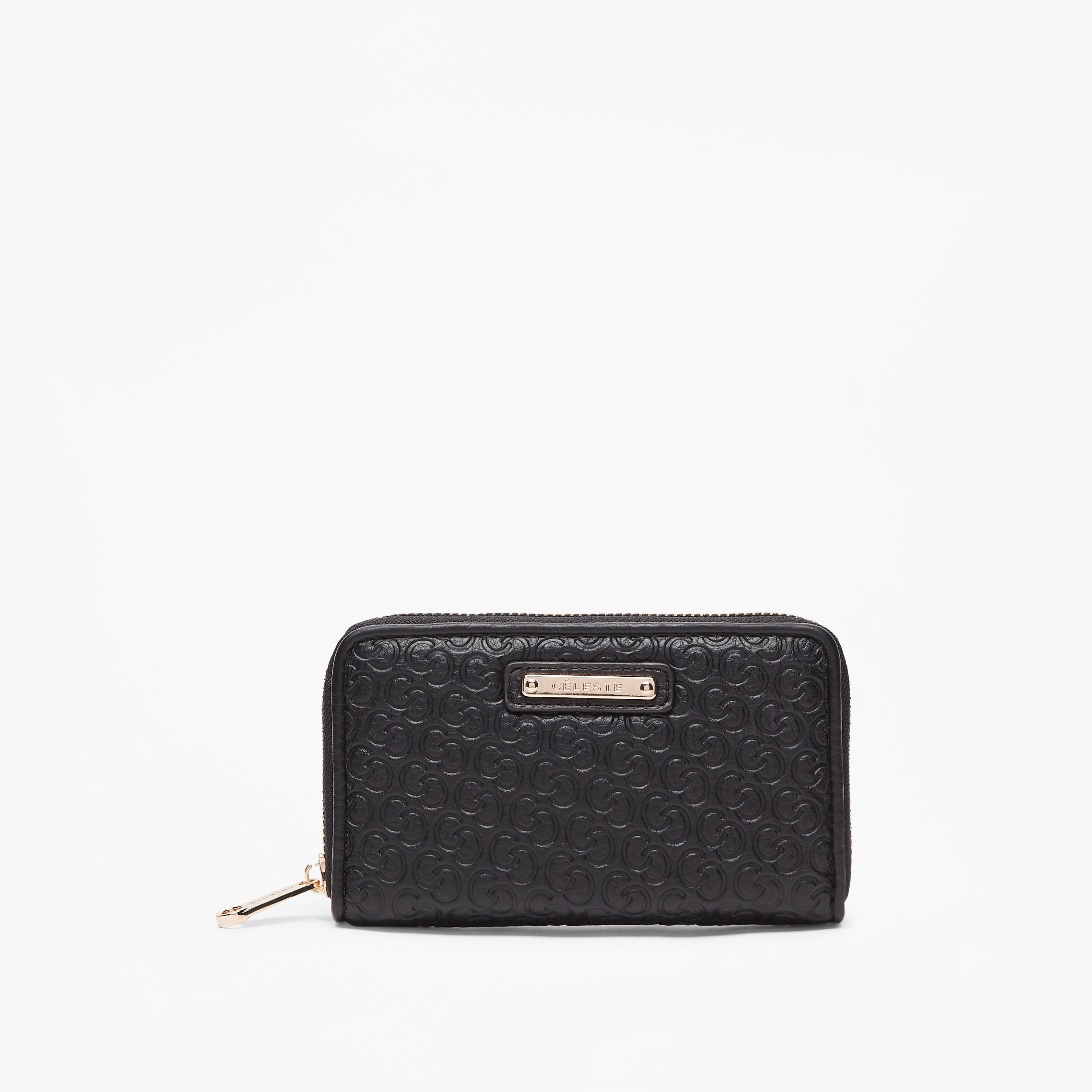 Celeste Monogram Embossed Zip Around Wallet-women-bagsandwallets-wallets-image-5