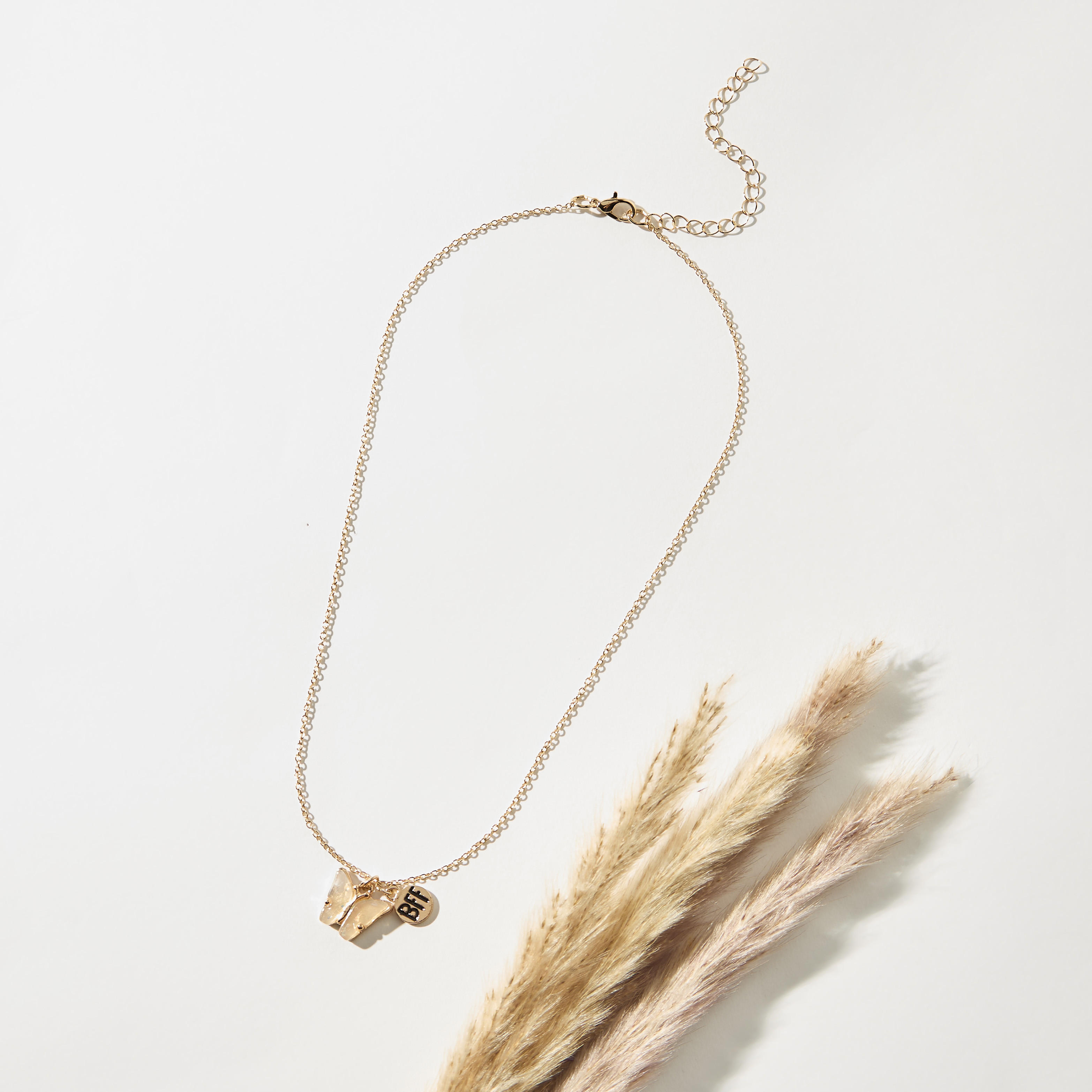 Pearl Embellished Necklace with Lobster Clasp-women-watchesandjewellery-jewellery-necklacesandpendants-image-1