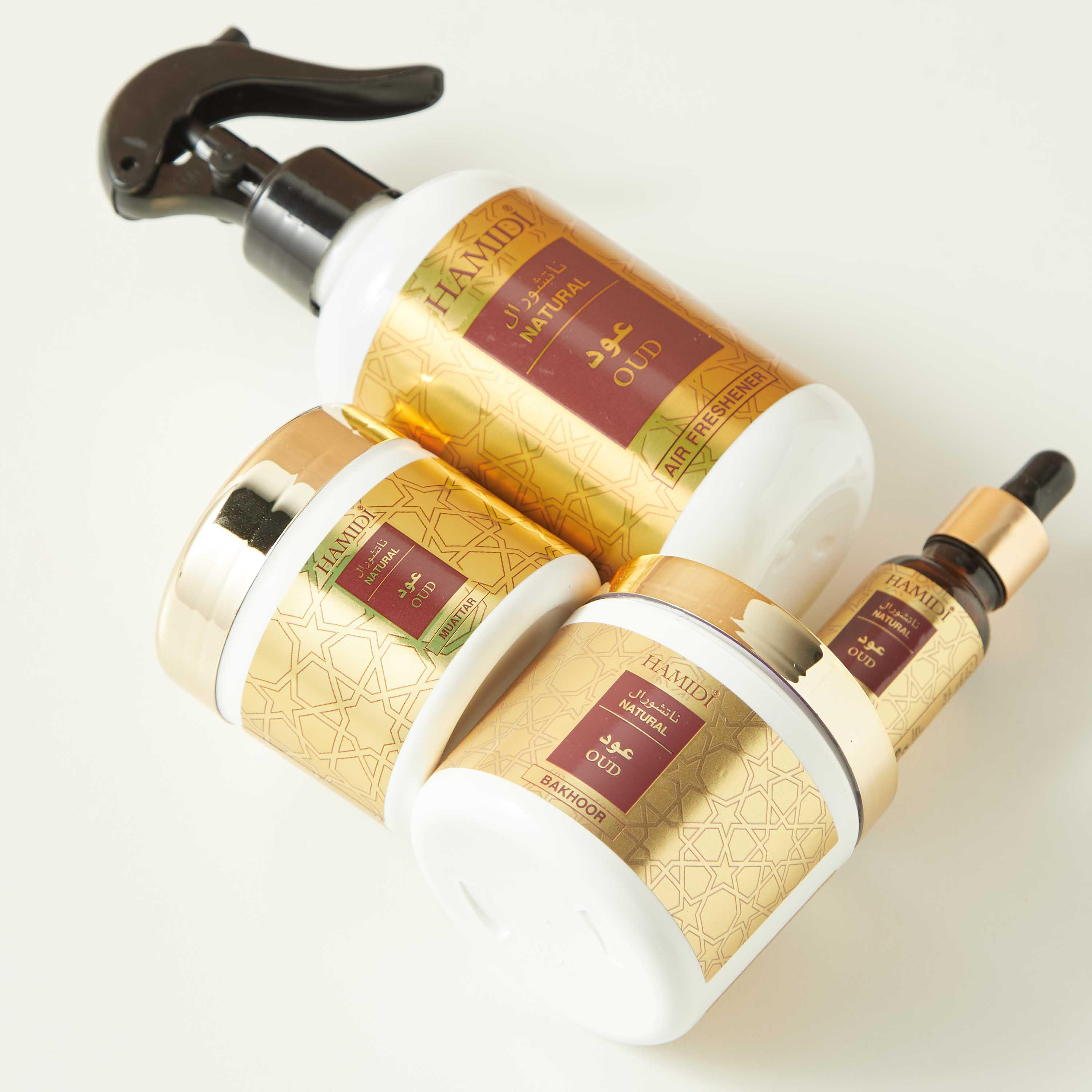 Hamidi Amber 4-Piece Fragrance Gift Set-household-homefragrance-fragrancegiftset-image-3