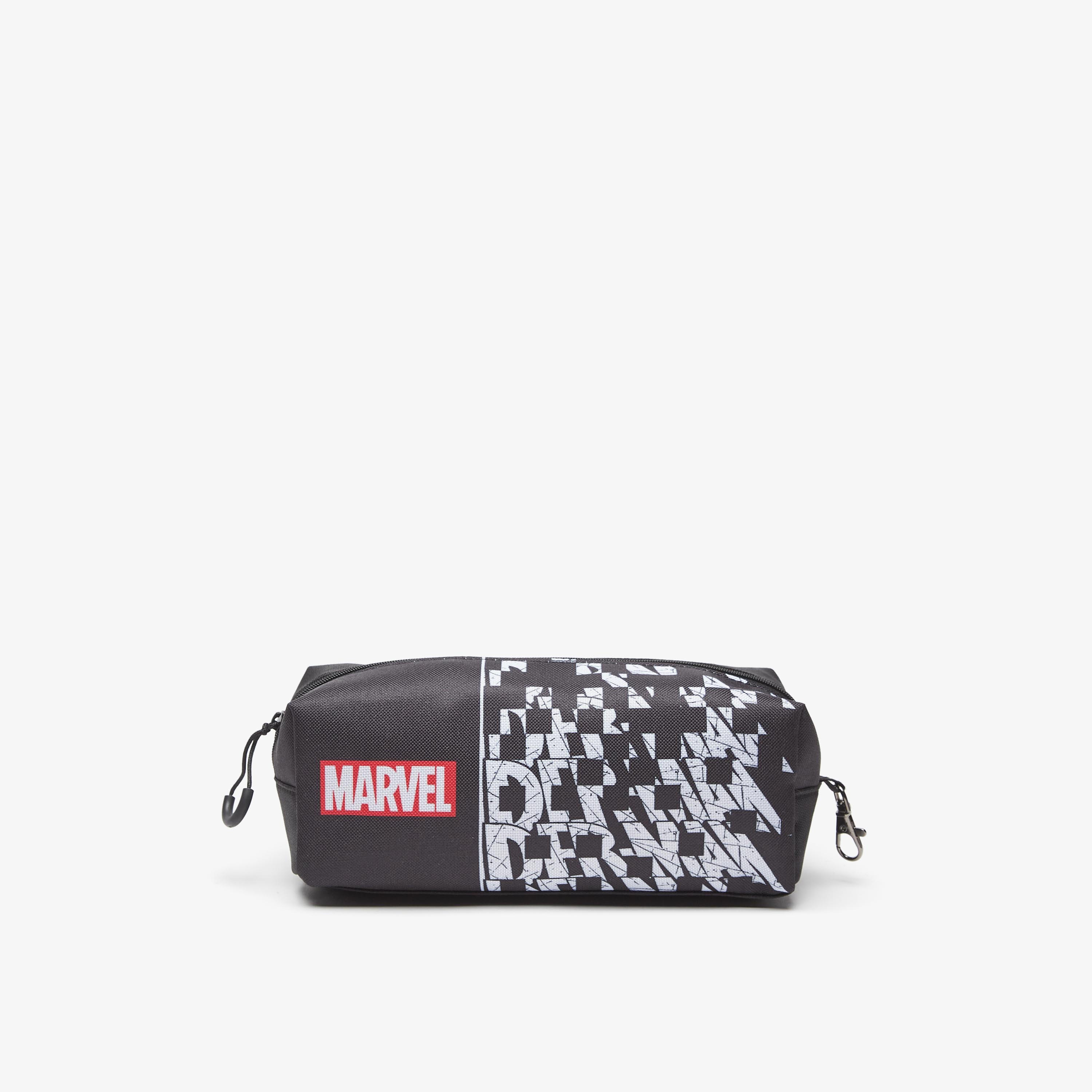 Spiderman Printed Marvel Backpack with Pencil Pouch-school-bagsandbackpacks-sets-image-5