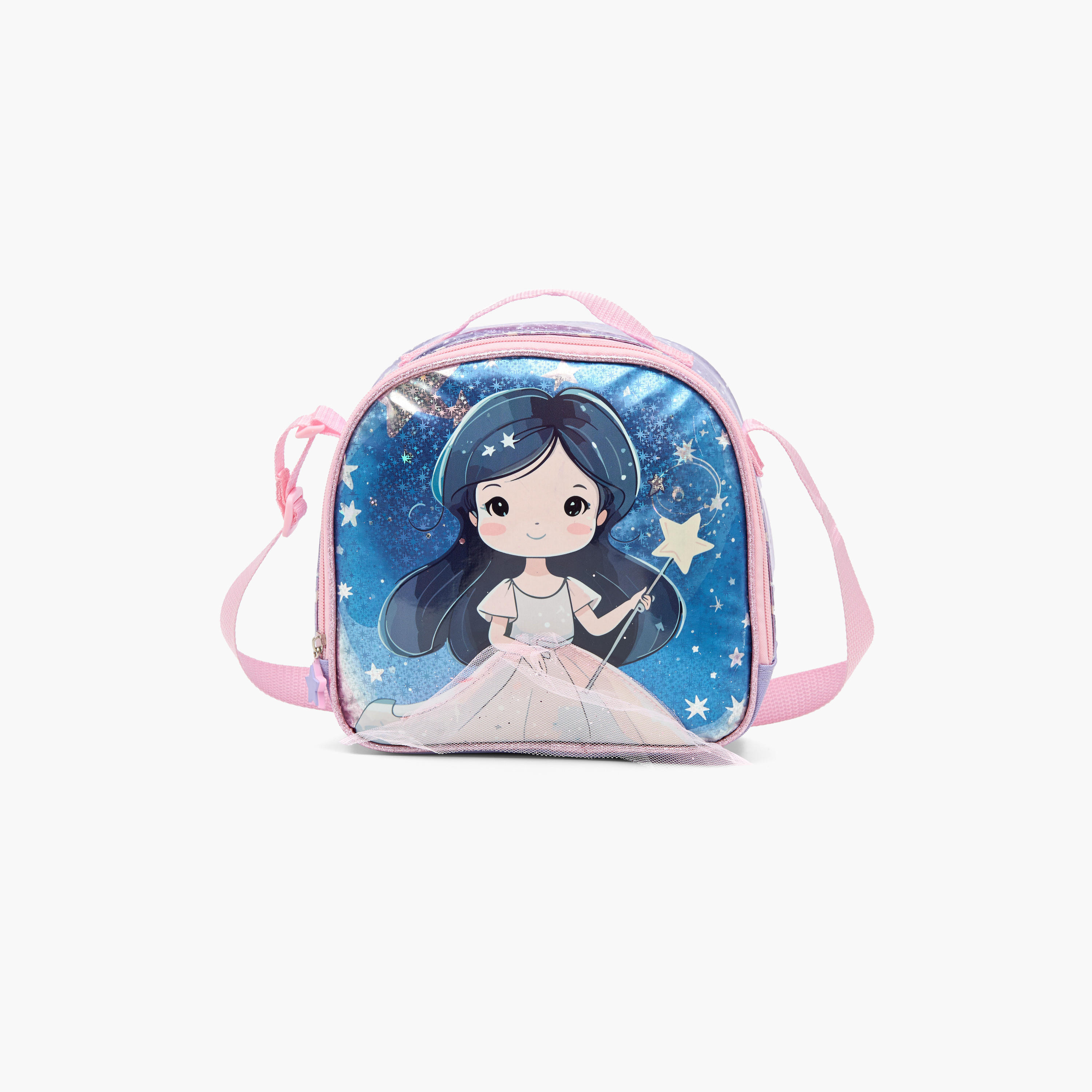 SAMI STUDIO Graphic Print Lunch Bag with Zip Closure-school-lunchessentials-lunchbags-image-1