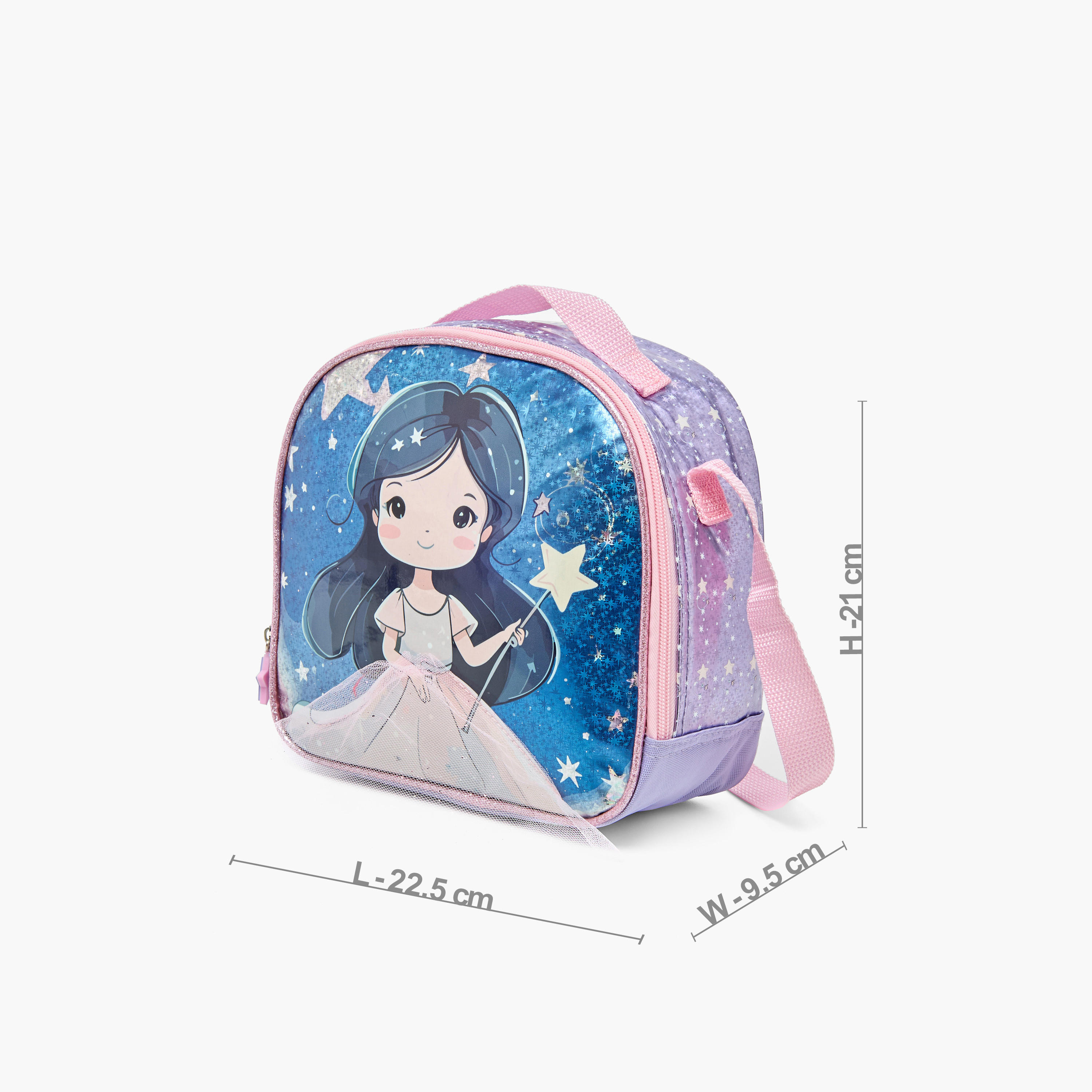 SAMI STUDIO Graphic Print Lunch Bag with Zip Closure-school-lunchessentials-lunchbags-image-2