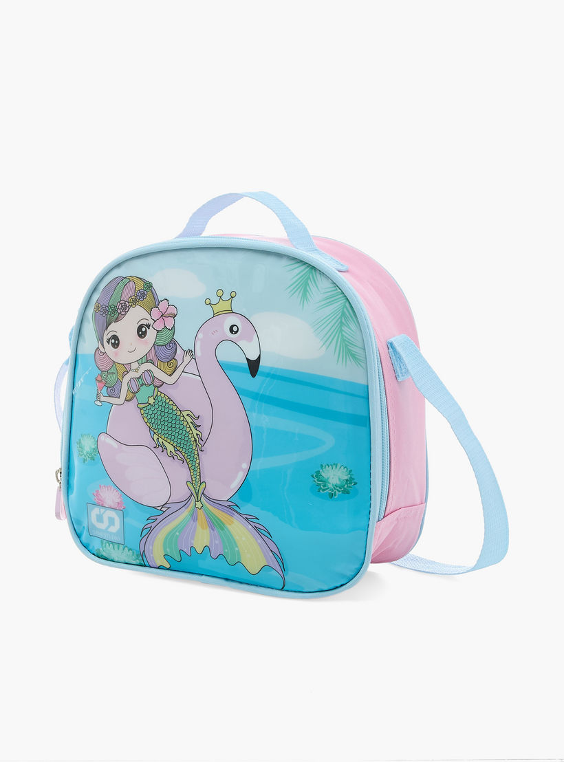 طقم شنطة ظهر ترولي 16 بوصة بطبعات الأميرات 5 قطع من ماست- 43x30x13 سم-school-bagsandbackpacks-trolleybags-image-14