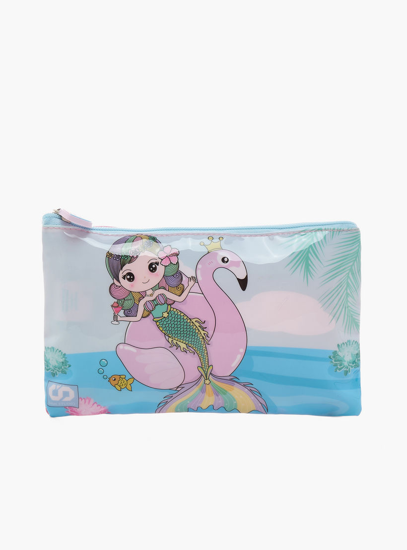 طقم شنطة ظهر ترولي 16 بوصة بطبعات الأميرات 5 قطع من ماست- 43x30x13 سم-school-bagsandbackpacks-trolleybags-image-16