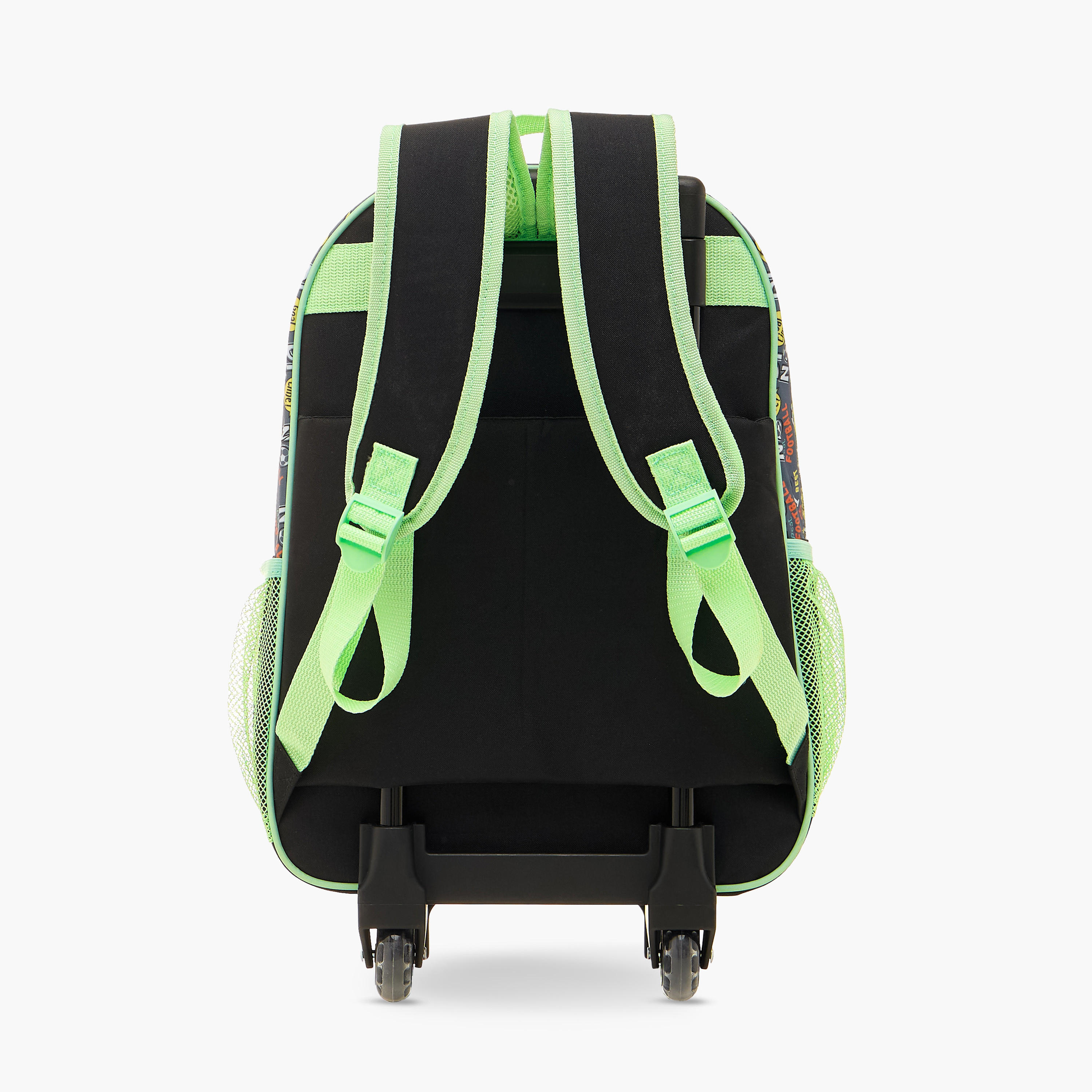 SAMI STUDIO Butterfly Print Trolley Backpack with Lunch Bag and Pencil Case-school-bagsandbackpacks-trolleybags-image-4