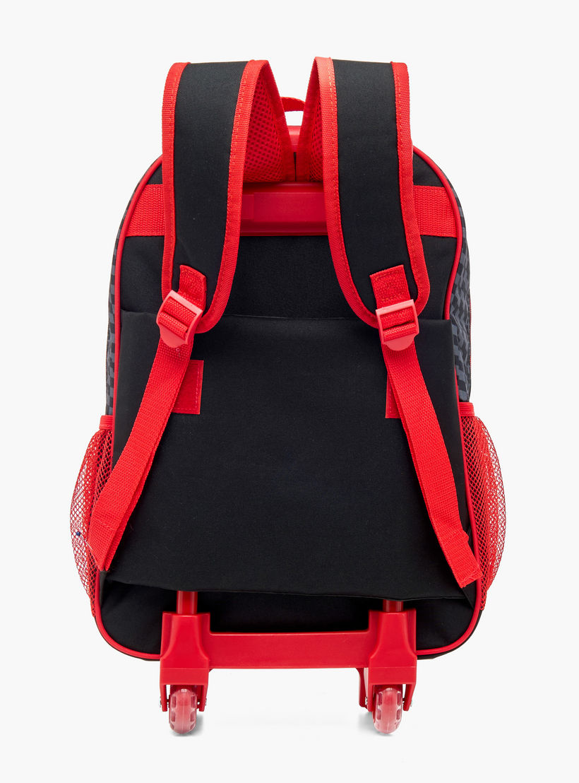 SAMI STUDIO Graphic Print 3-Piece Trolley Backpack Set - 49x42x36 cms-school-bagsandbackpacks-sets-image-3