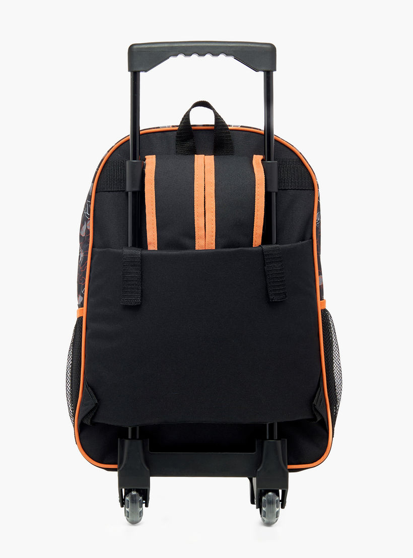 SAMI STUDIO 5-Piece Printed Trolley Backpack Set - 34x20x48 cms-school-bagsandbackpacks-trolleybags-image-7