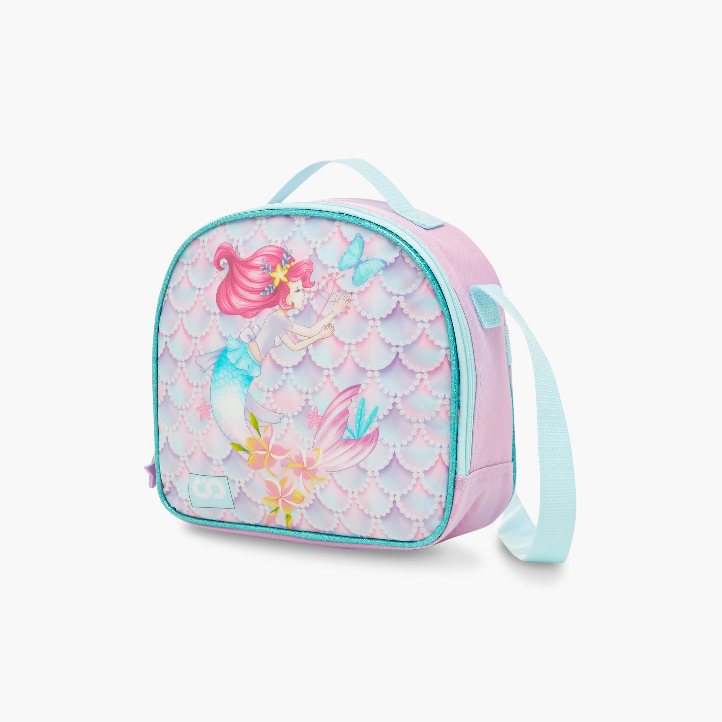 شنطة ظهر ترولي بطبعات مع شنطة غداء ومقلمة من ماست - 43X30X13 سم-school-bagsandbackpacks-sets-image-15