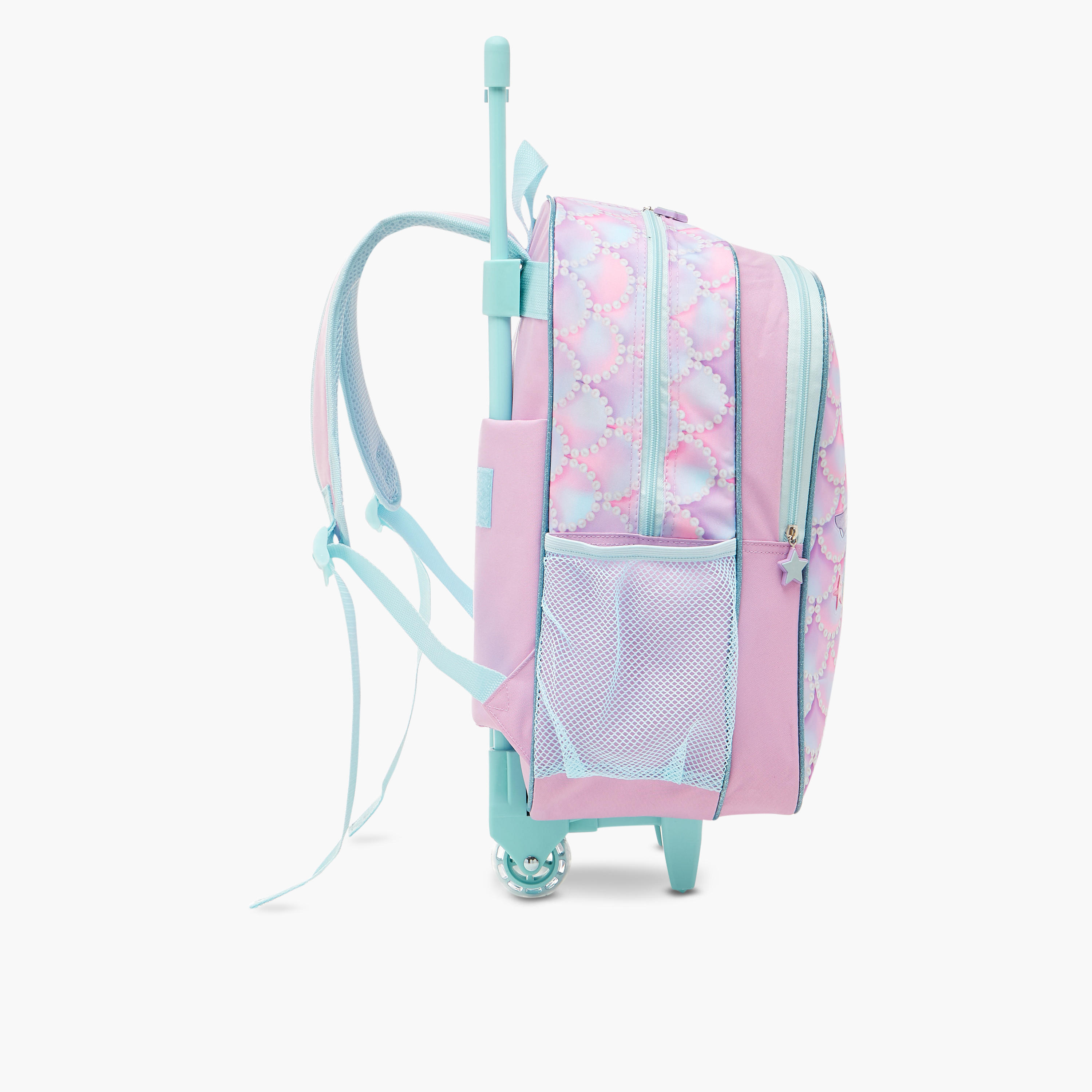 Must Cat Print Trolley Backpack with Lunch Bag and Pencil Case - 43X30X13 cms-school-bagsandbackpacks-sets-image-8