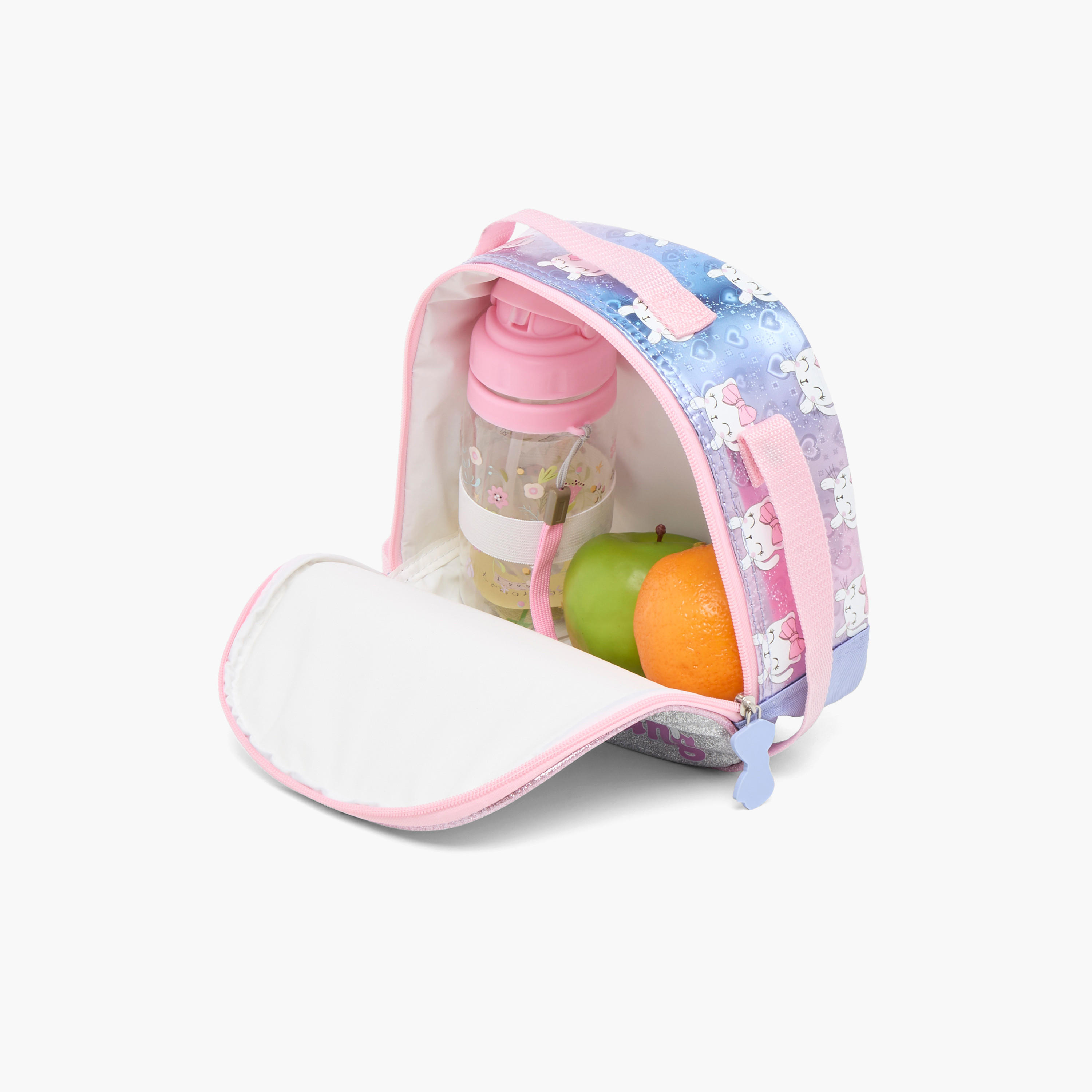 SAMI STUDIO Graphic Print Lunch Bag with Adjustable Strap and Zip Closure-school-lunchessentials-lunchbags-image-5