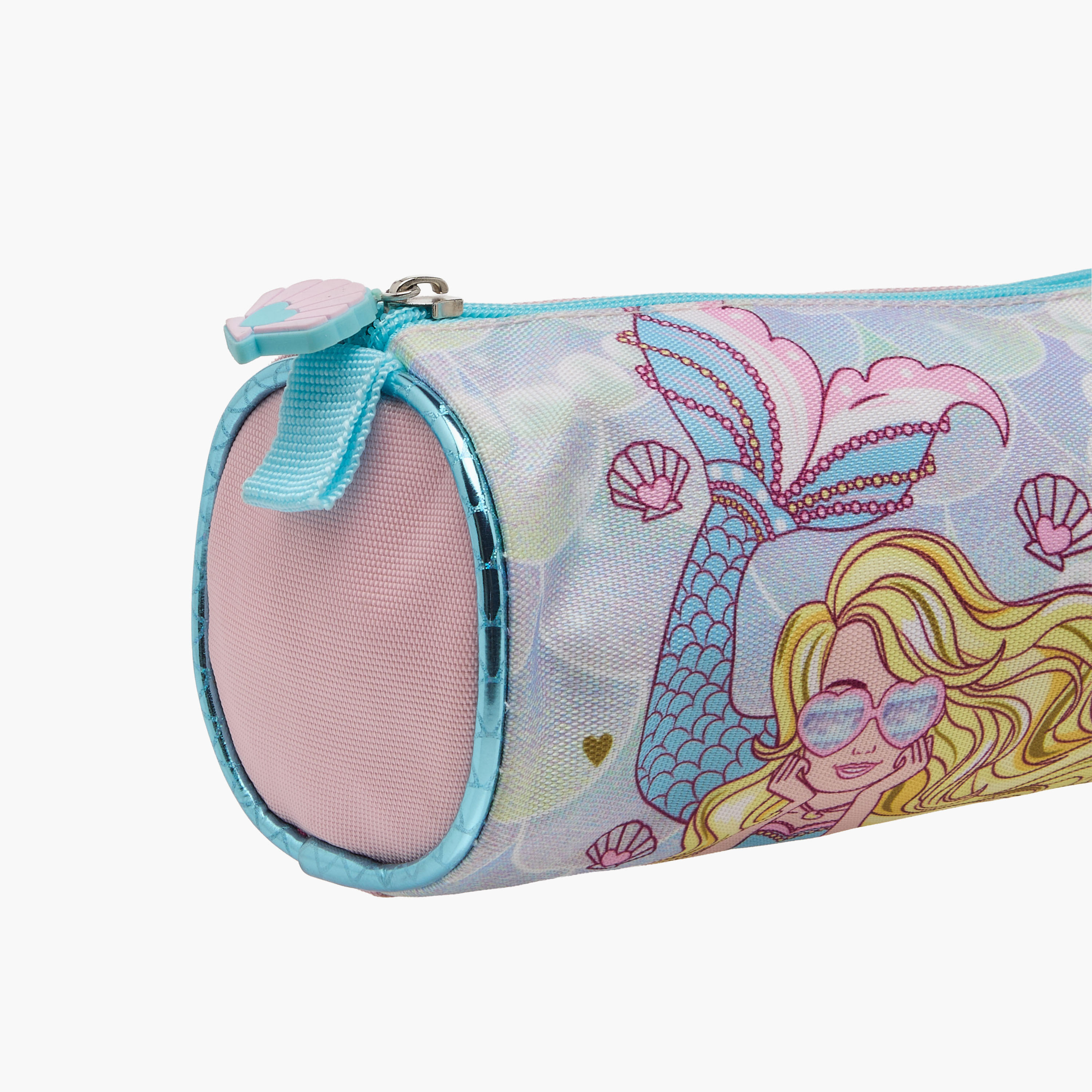 SAMI STUDIO Mermaid Print Pencil Case with Zip Closure-school-stationery-pencilcases-image-4