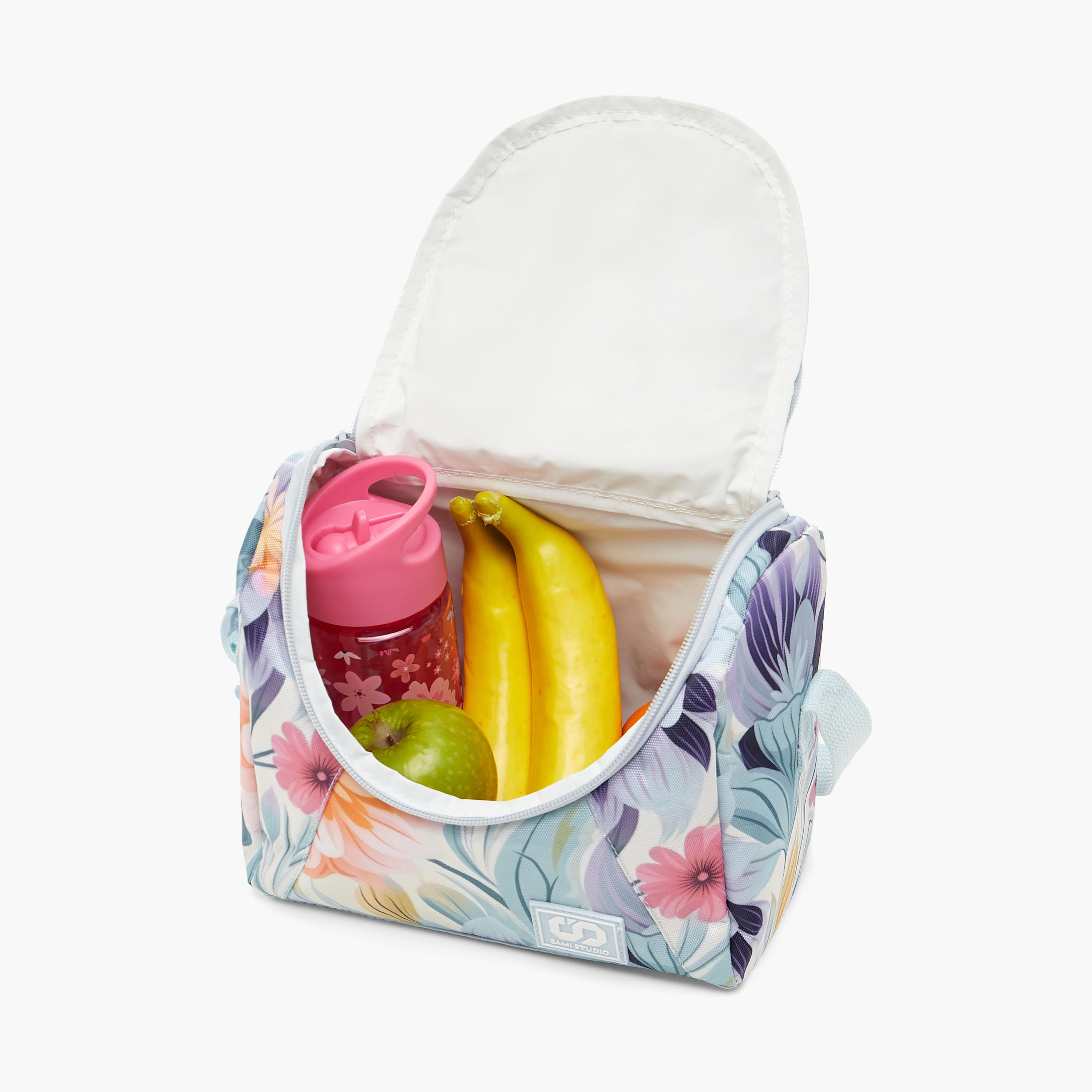 SAMI STUDIO Floral Print Lunch Bag with Adjustable Straps-school-lunchessentials-lunchbags-image-7