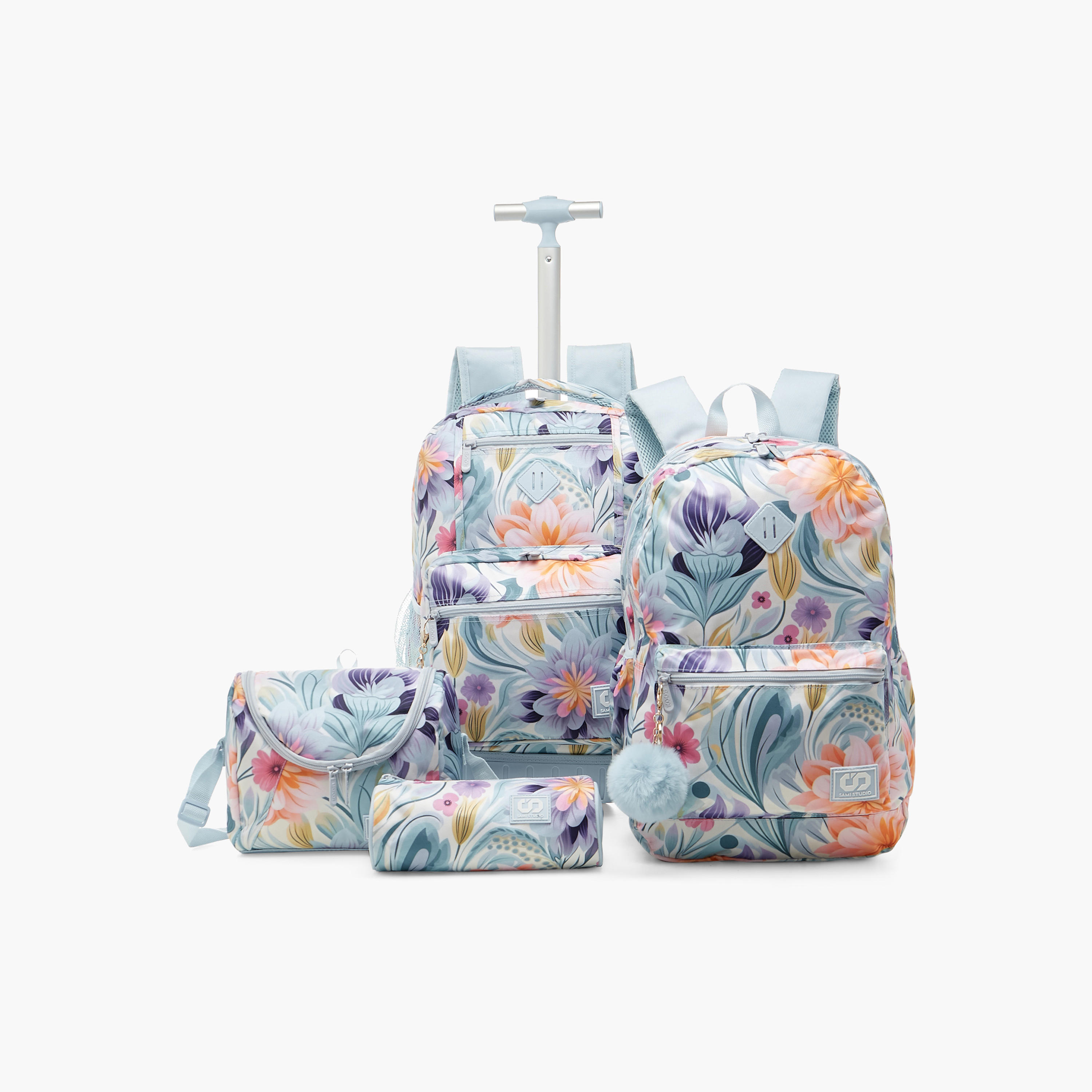 SAMI STUDIO Floral Print Lunch Bag with Adjustable Straps-school-lunchessentials-lunchbags-image-8