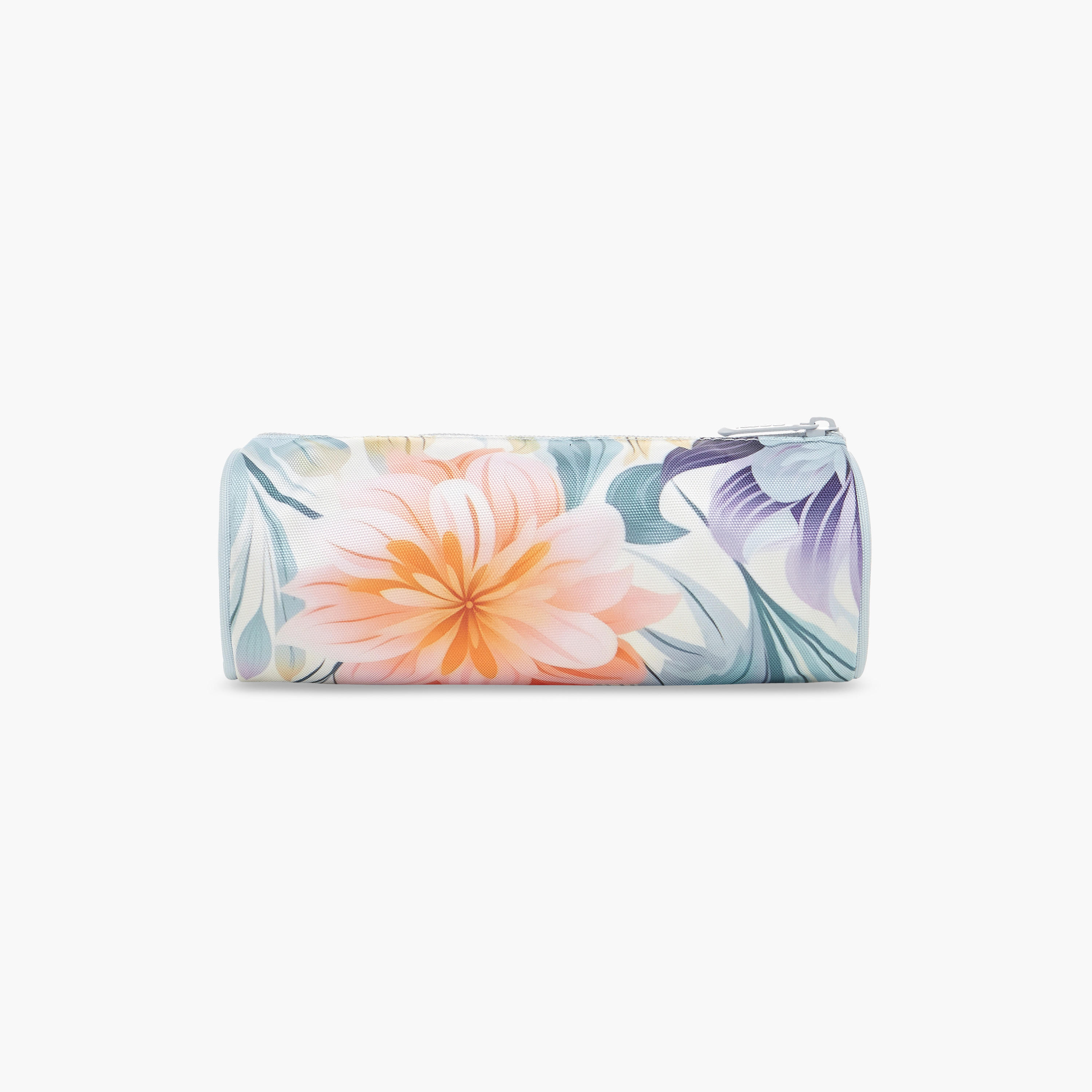 مقلمة بسحاب إغلاق وطبعات أزهار من سامي ستوديو-school-stationery-pencilcases-image-5