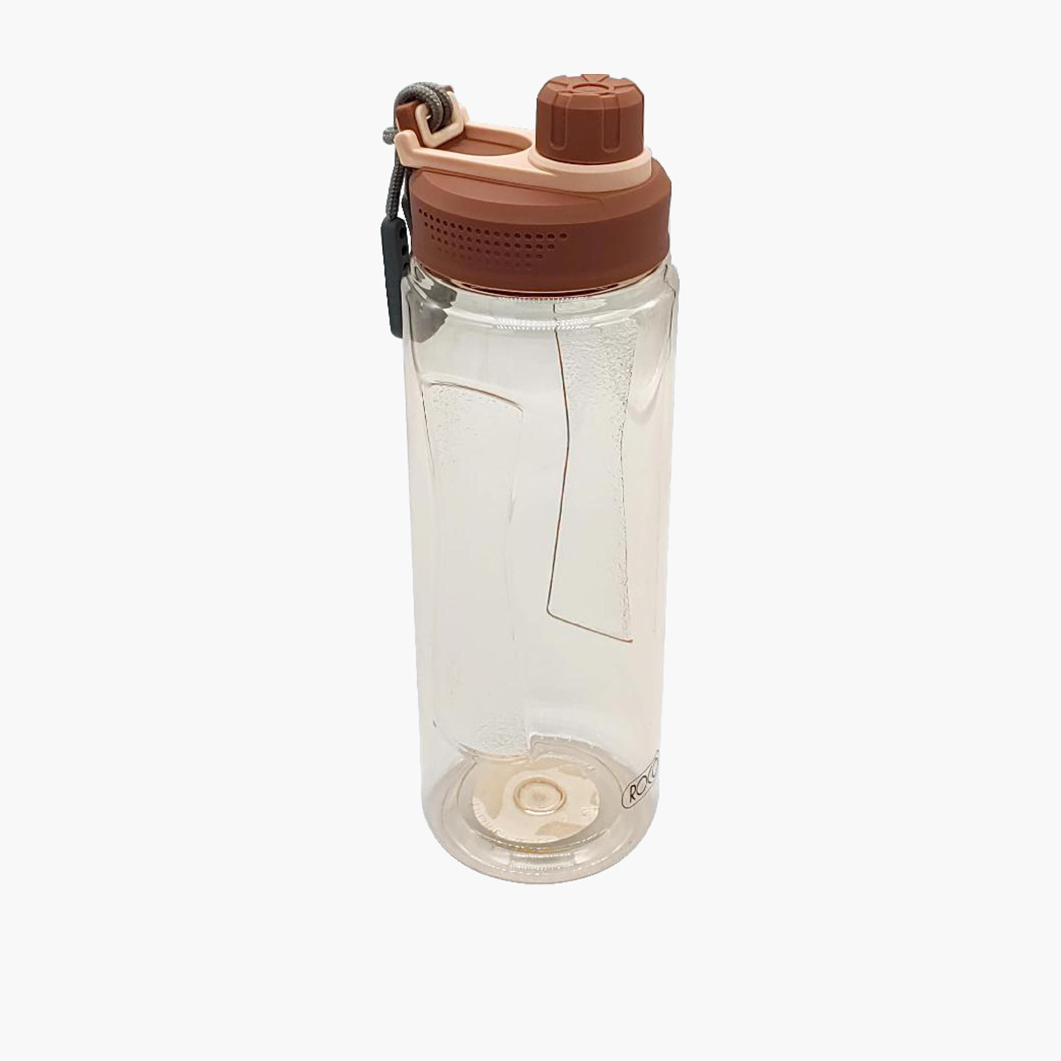 قارورة مياه سادة بقشة ومقبض من روكو - 740 مل-school-waterbottles-image-1