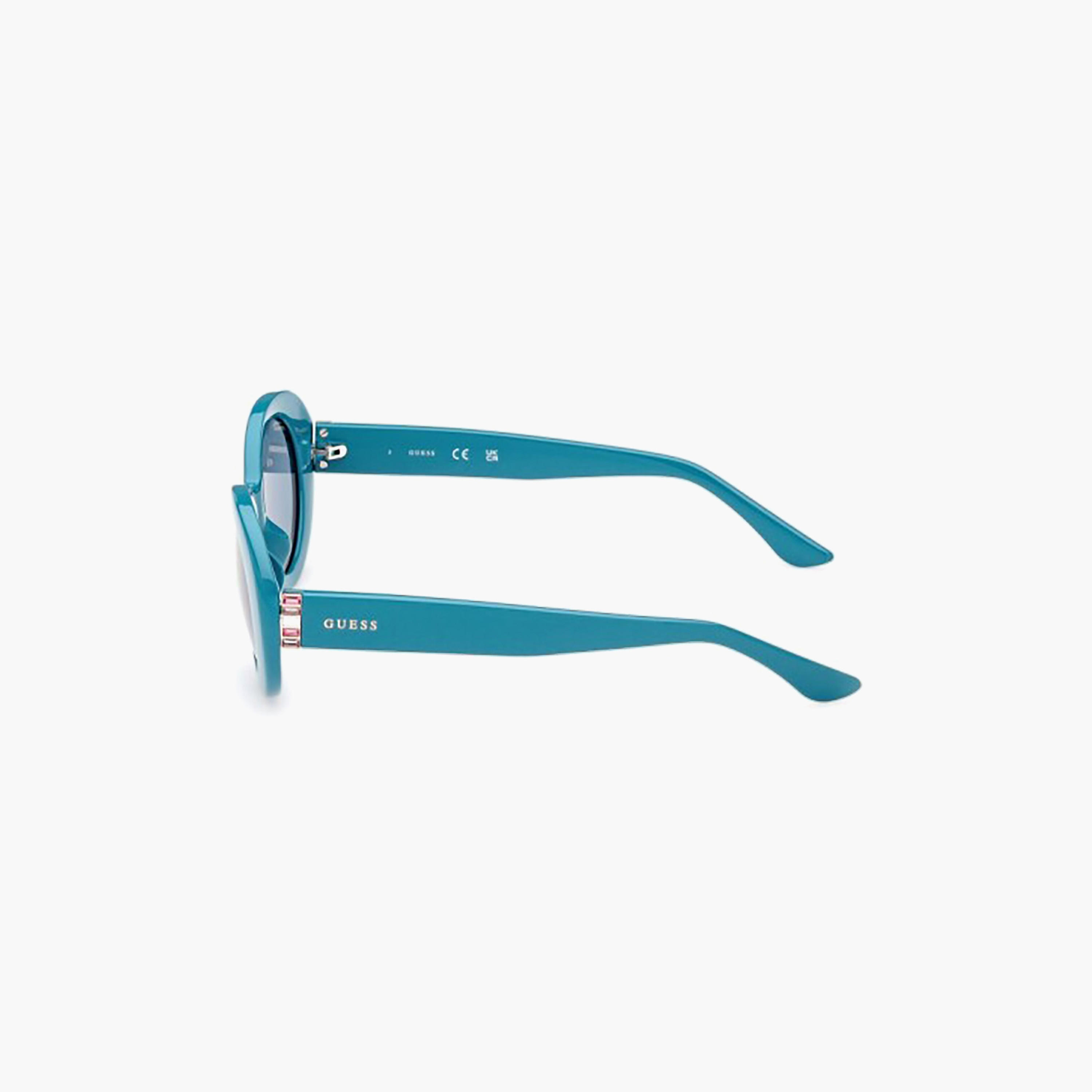 نظارة شمسية بيضاوية بعدسات زرقاء من جيس للنساء مع 51 ملم | GU7904-women-sunglasses-image-3