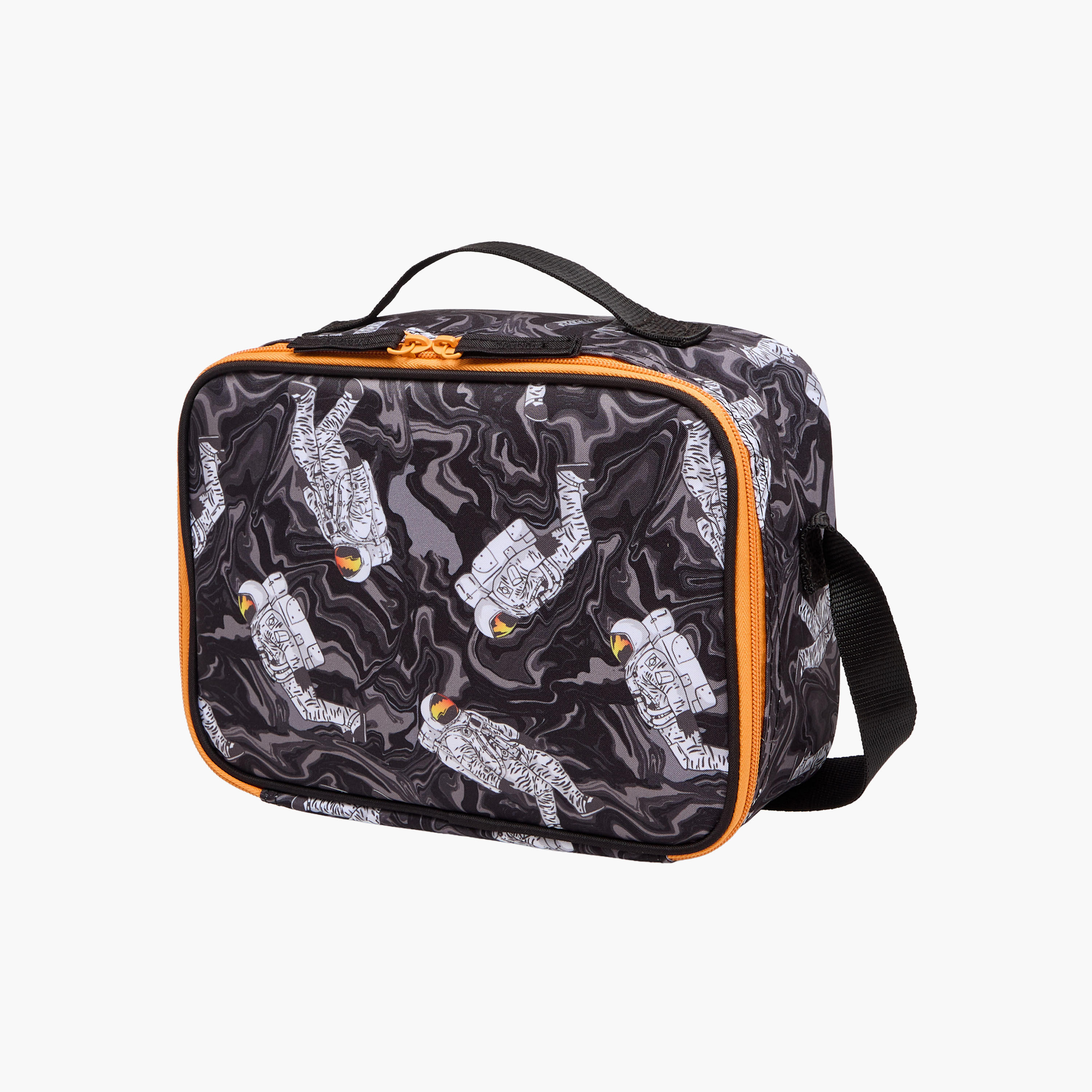 Gamer Print Trolley Backpack with Lunch Bag and Pencil Pouch-school-bagsandbackpacks-sets-image-17