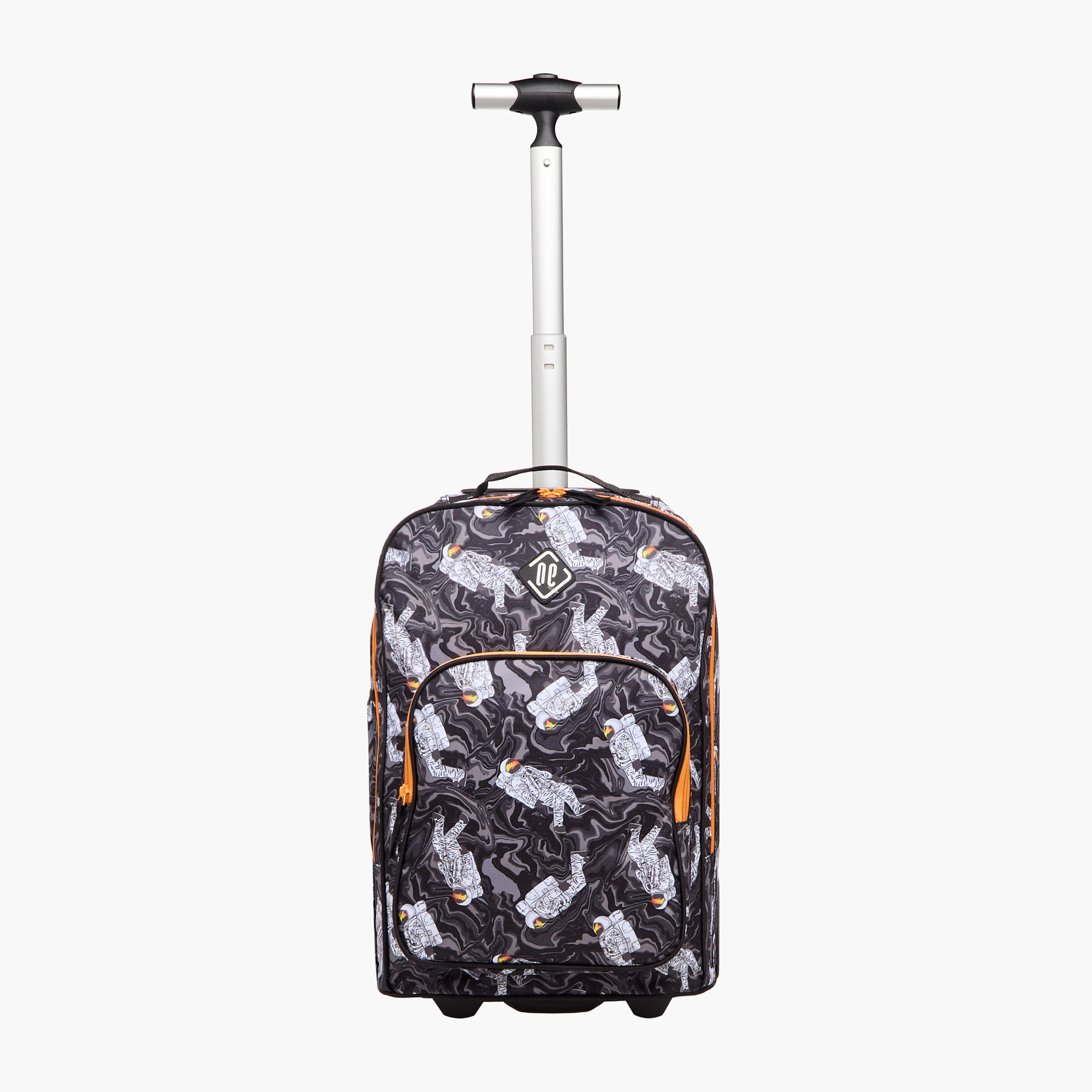 Gamer Print Trolley Backpack with Lunch Bag and Pencil Pouch-school-bagsandbackpacks-sets-image-3