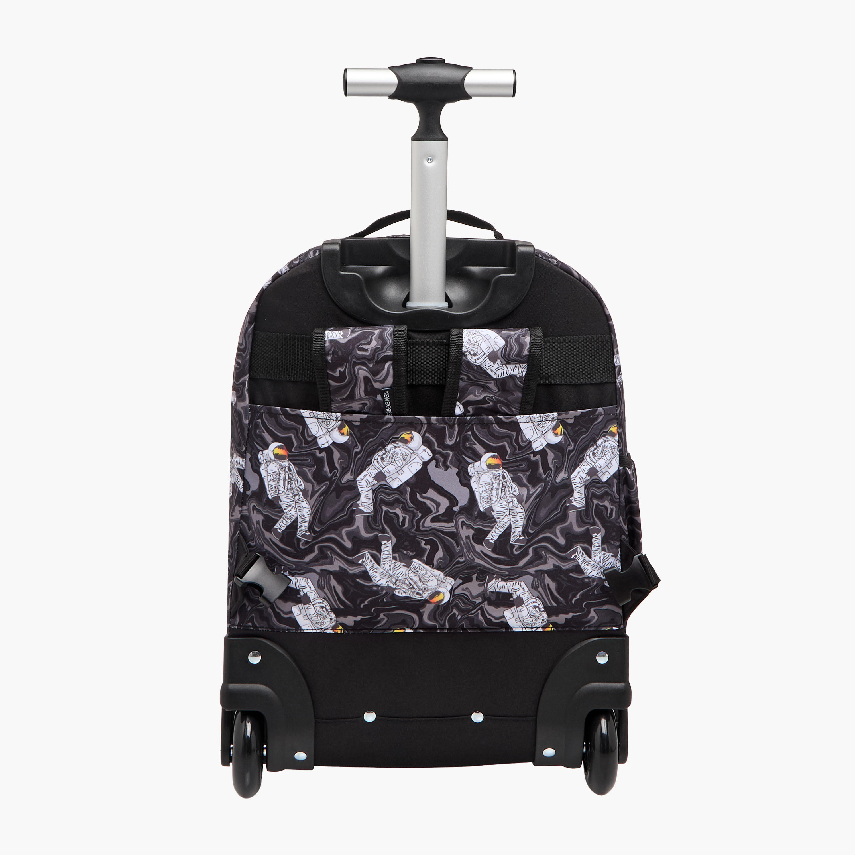 Gamer Print Trolley Backpack with Lunch Bag and Pencil Pouch-school-bagsandbackpacks-sets-image-6