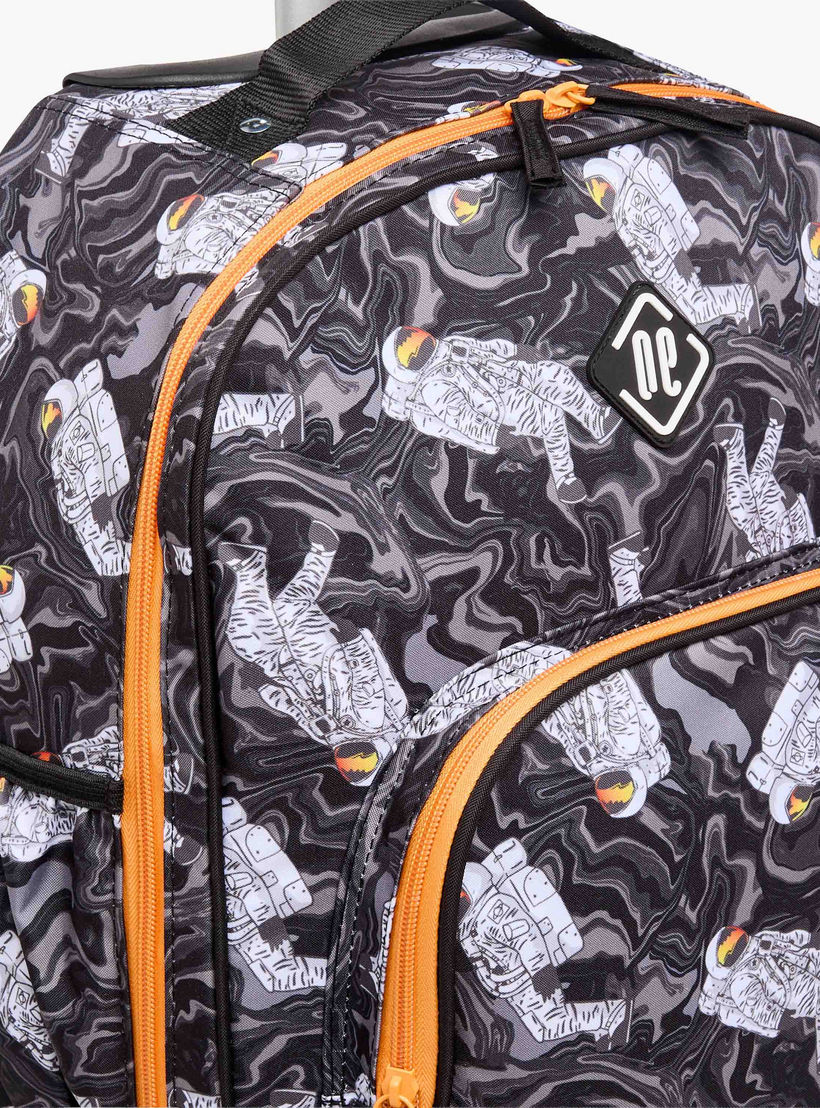 Gamer Print Trolley Backpack with Lunch Bag and Pencil Pouch-school-bagsandbackpacks-sets-image-8