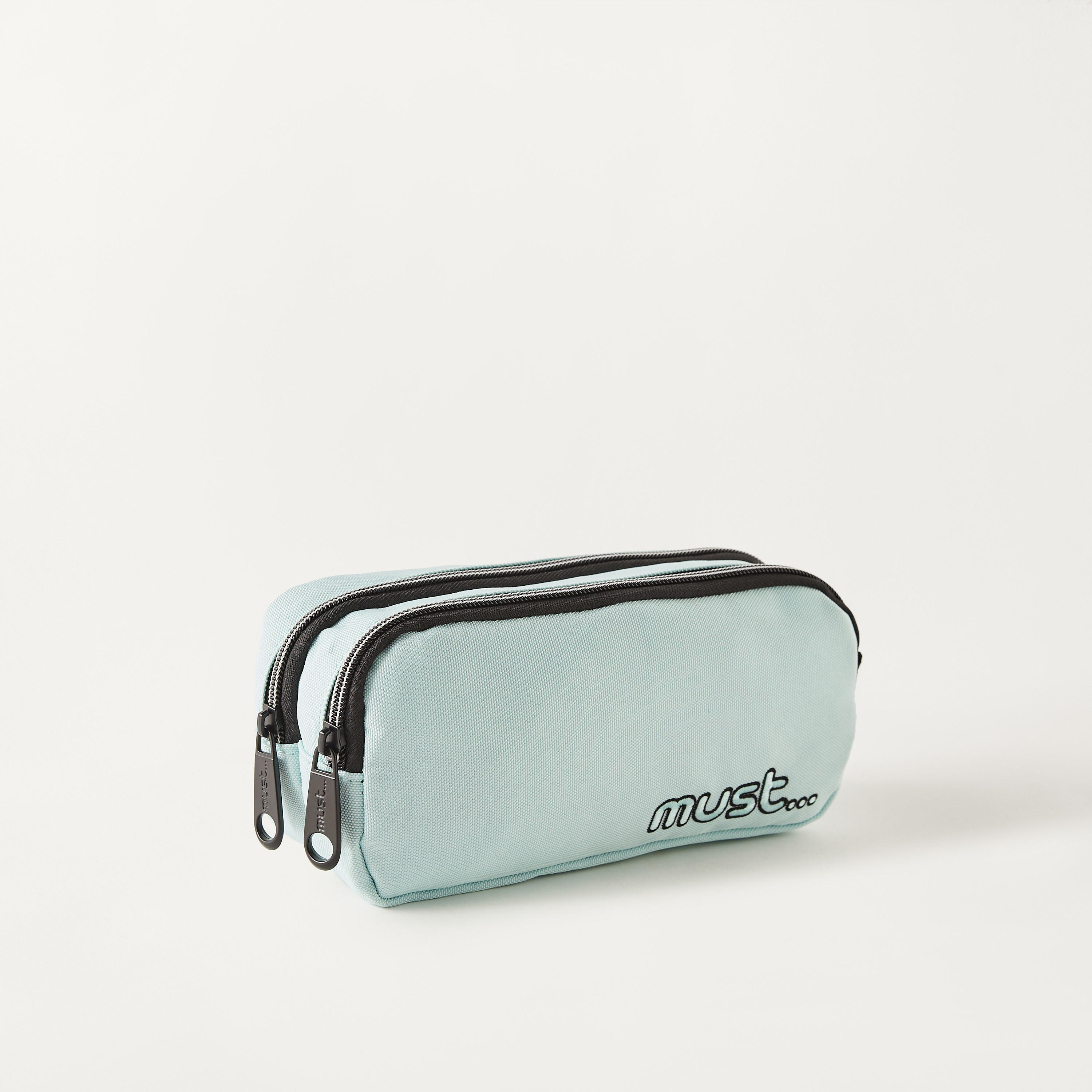 مقلمة مطرزة بقسمين وسحاب إغلاق من ماست-school-stationery-pencilcases-image-2