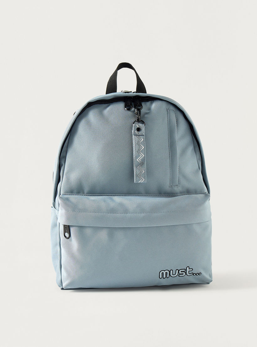 Must Solid 16 Inches Backpack with Adjustable Shoulder Straps - 32x19x42 cms-cpkids-backtoschool-schoolbagsandbackpacks-backpacks-image-2
