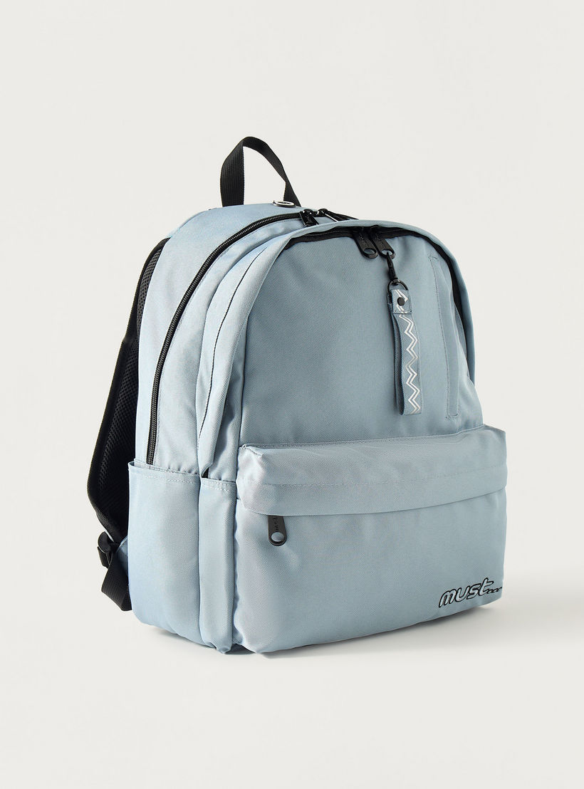 Must Solid 16 Inches Backpack with Adjustable Shoulder Straps - 32x19x42 cms-cpkids-backtoschool-schoolbagsandbackpacks-backpacks-image-3