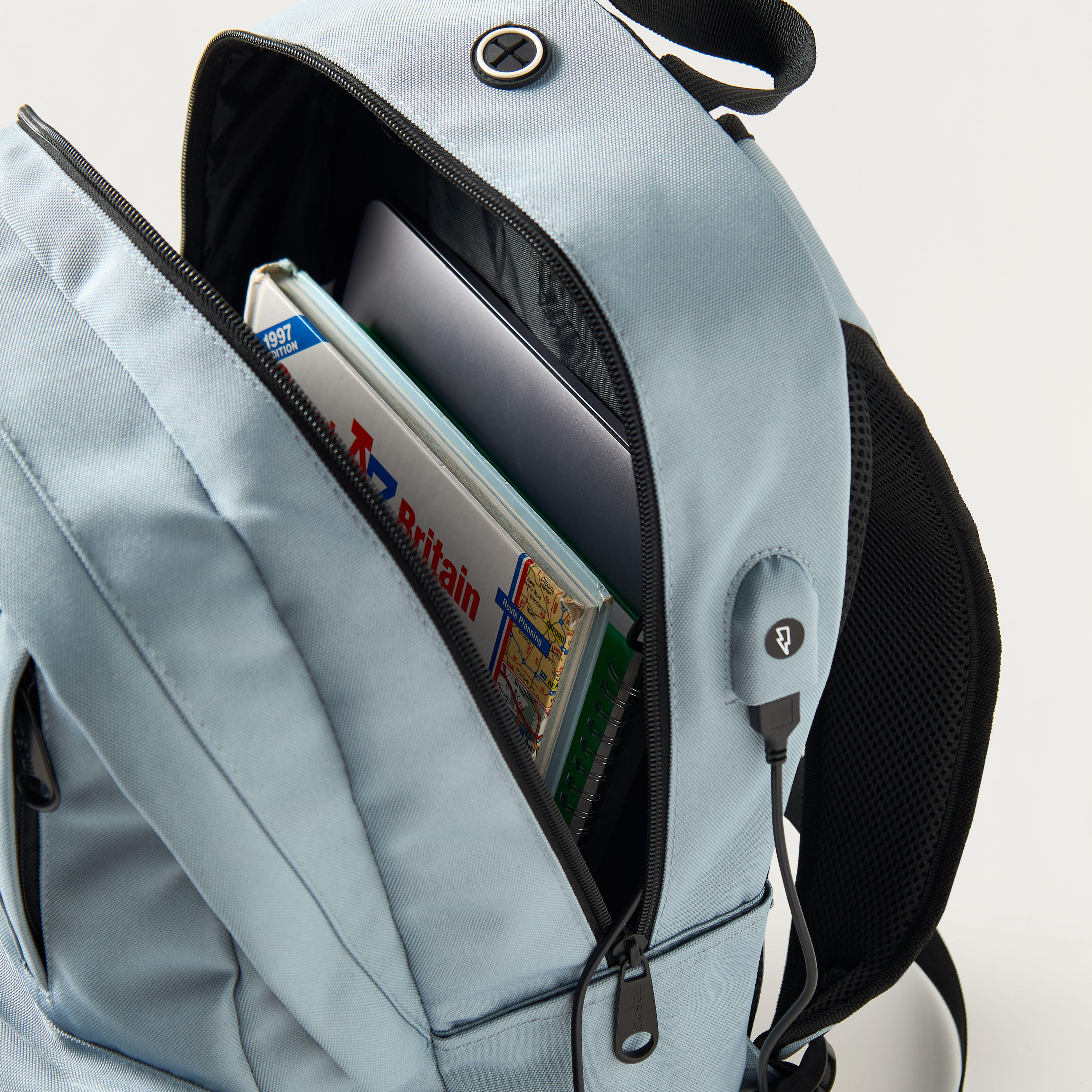 Must Solid 16 Inches Backpack with Adjustable Shoulder Straps - 32x19x42 cms-cpkids-backtoschool-schoolbagsandbackpacks-backpacks-image-5