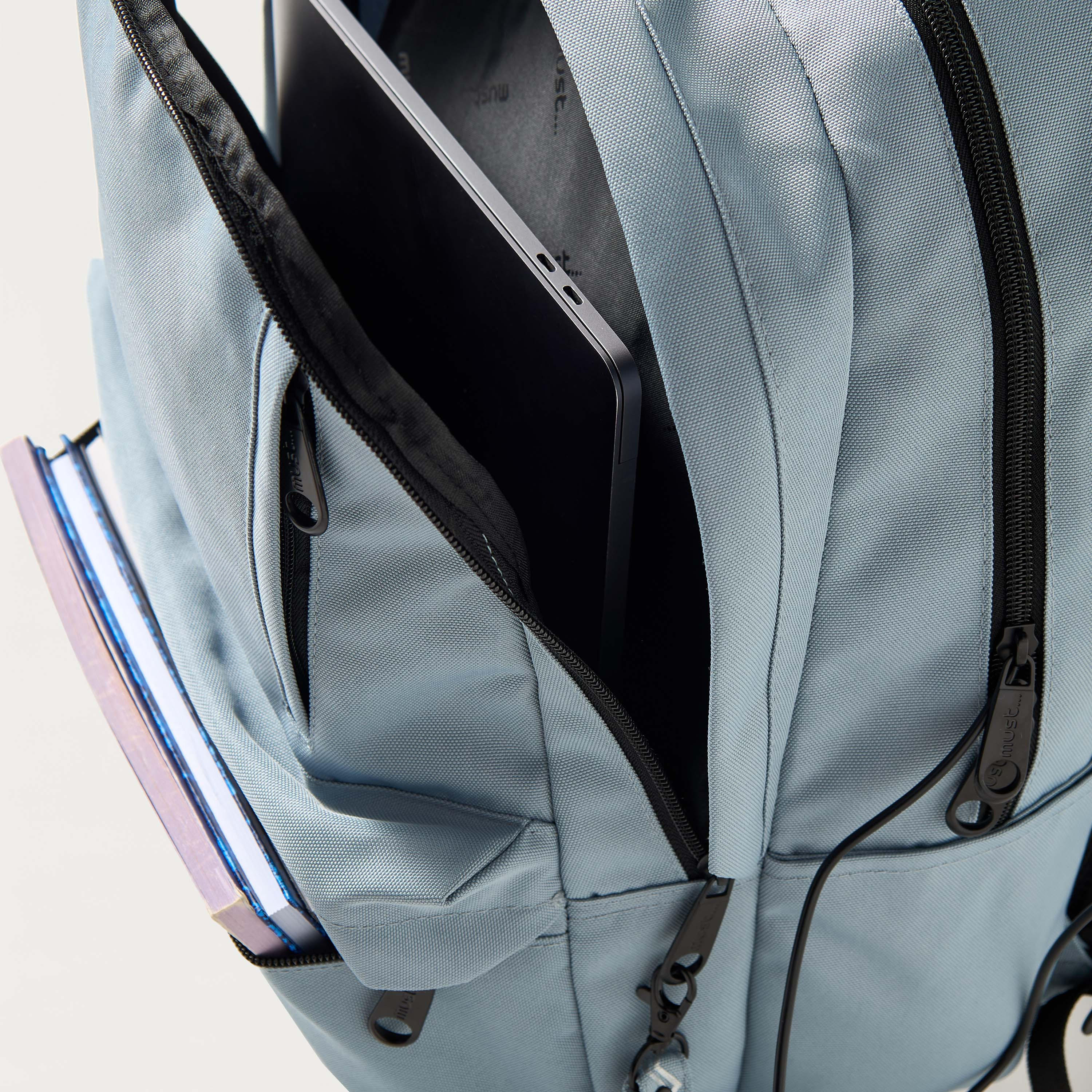 Must Solid 16 Inches Backpack with Adjustable Shoulder Straps - 32x19x42 cms-cpkids-backtoschool-schoolbagsandbackpacks-backpacks-image-7