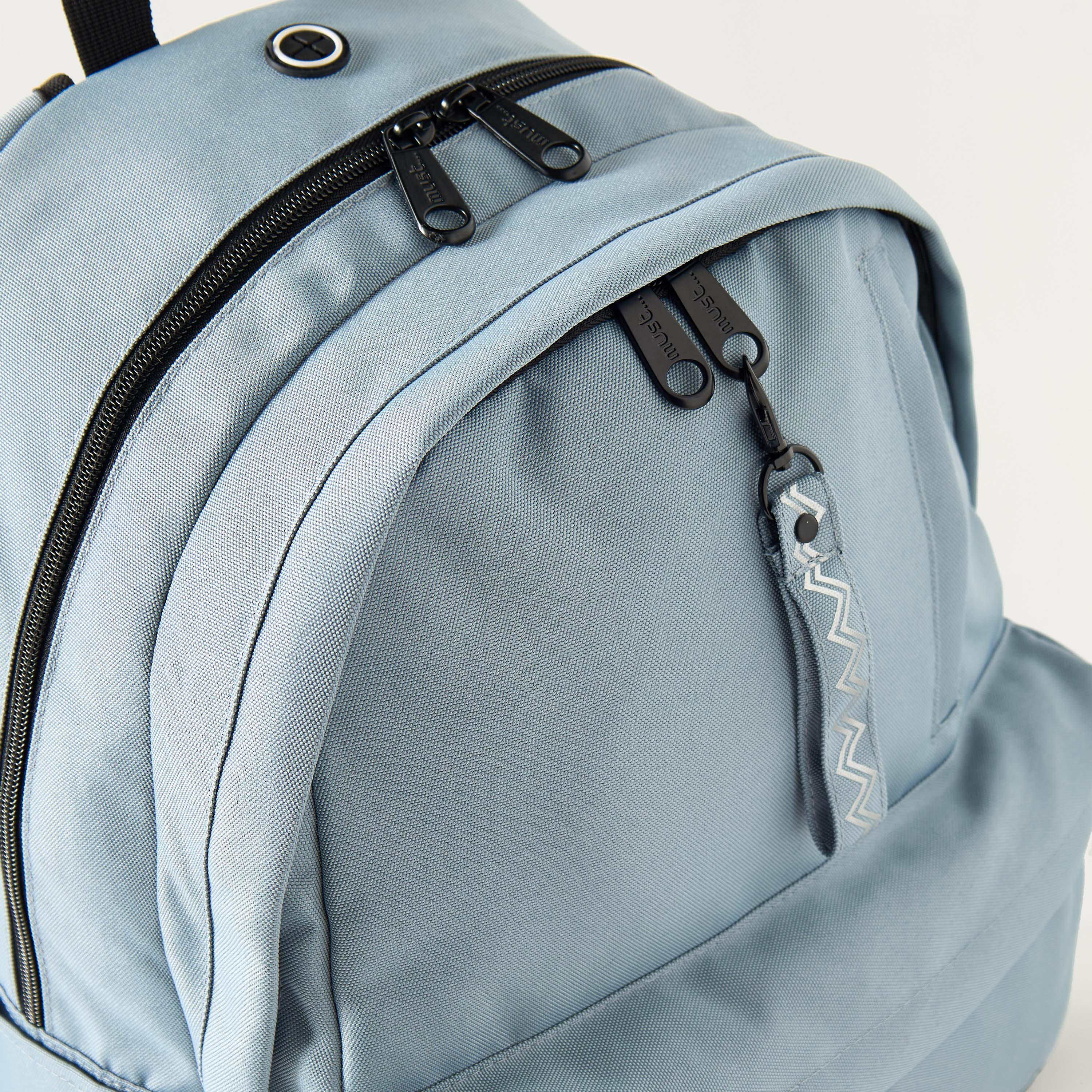 شنطة ظهر 16 بوصة سادة بحمّالات كتف قابل للتّعديل من ماست - 32x19x42 سم-cpkids-backtoschool-schoolbagsandbackpacks-backpacks-image-3