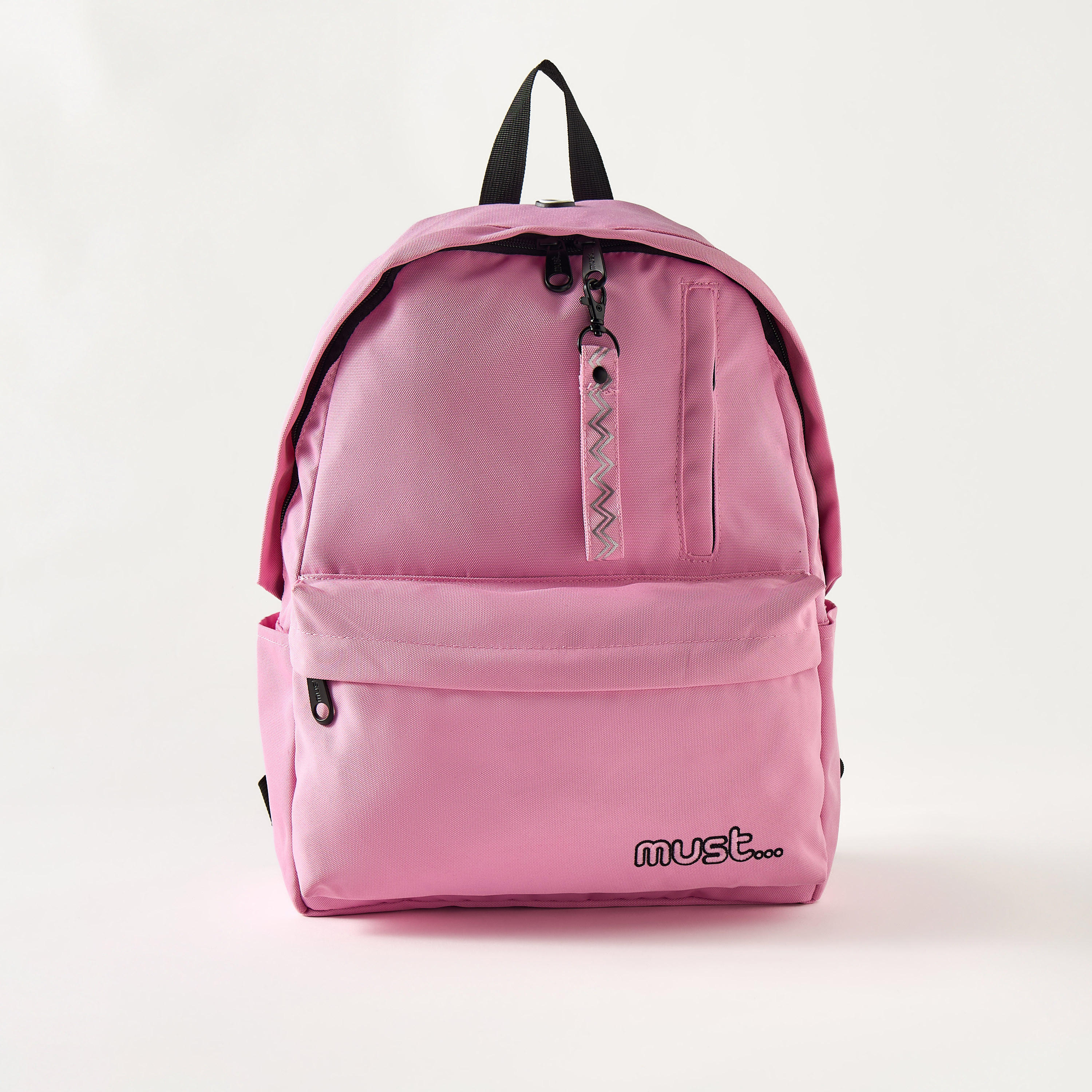 Must Solid 16-inch Backpack with Adjustable Straps - 32x17x42 cms-school-bagsandbackpacks-backpacks-image-1