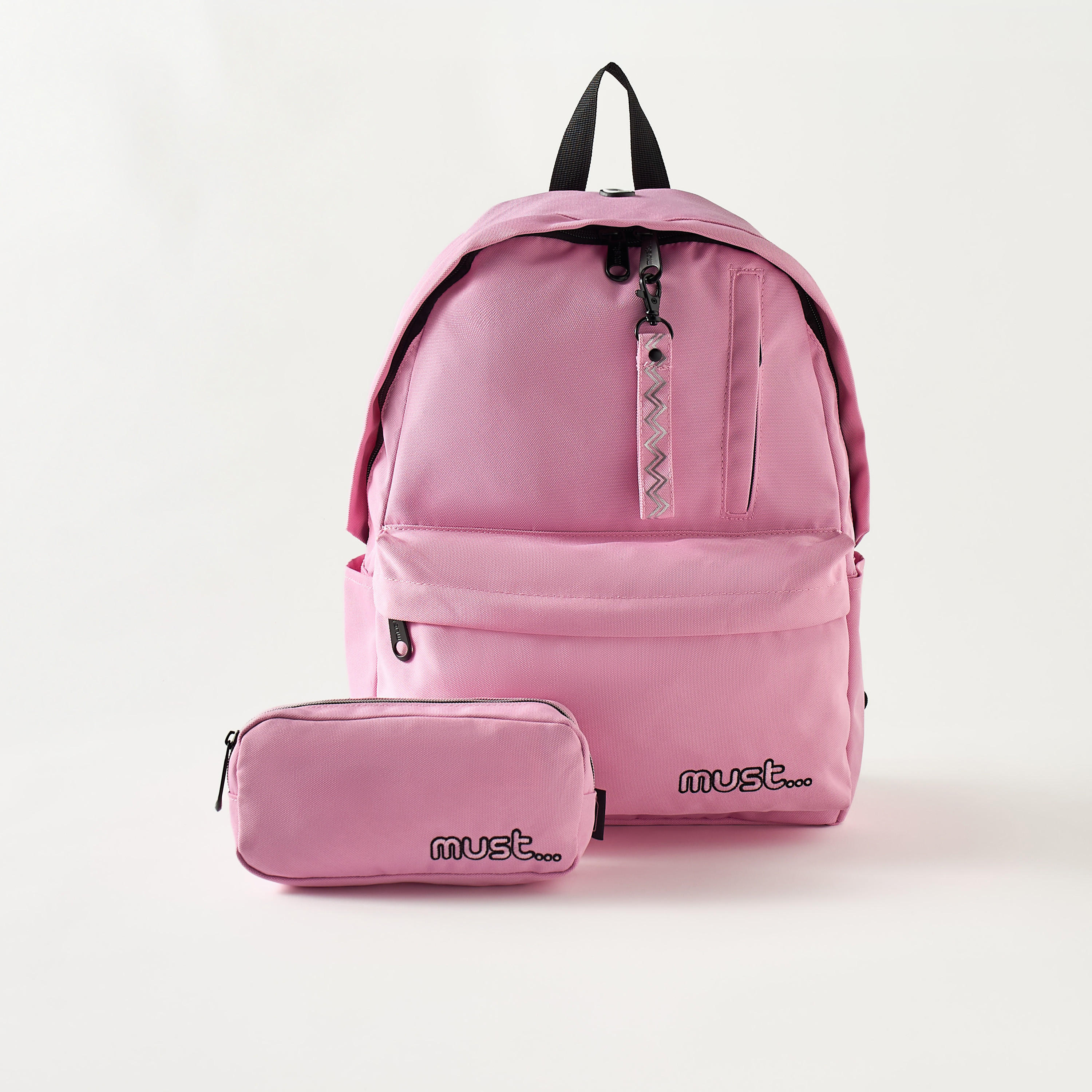 Must Solid 16-inch Backpack with Adjustable Straps - 32x17x42 cms-school-bagsandbackpacks-backpacks-image-10