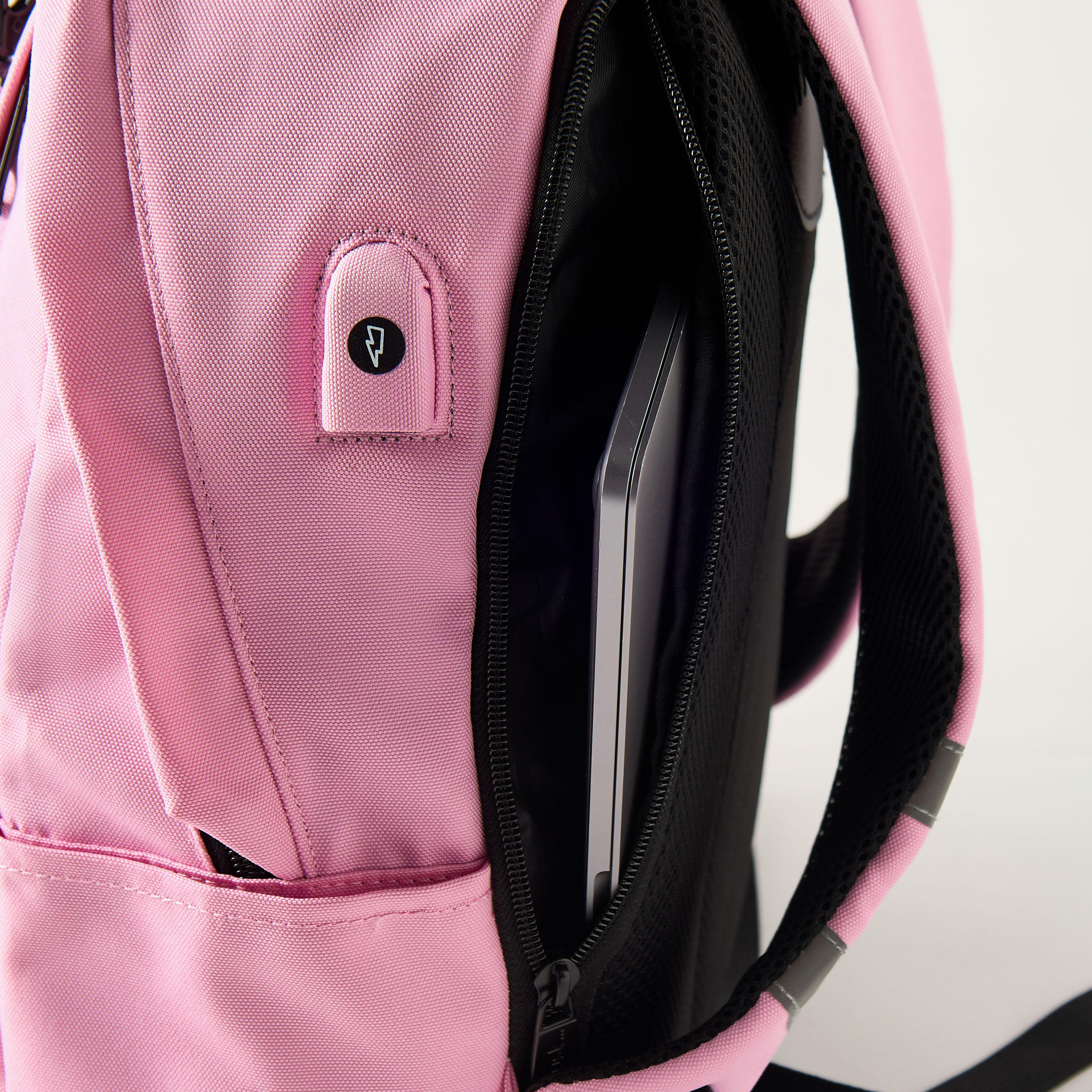 Must Solid 16-inch Backpack with Adjustable Straps - 32x17x42 cms-school-bagsandbackpacks-backpacks-image-5