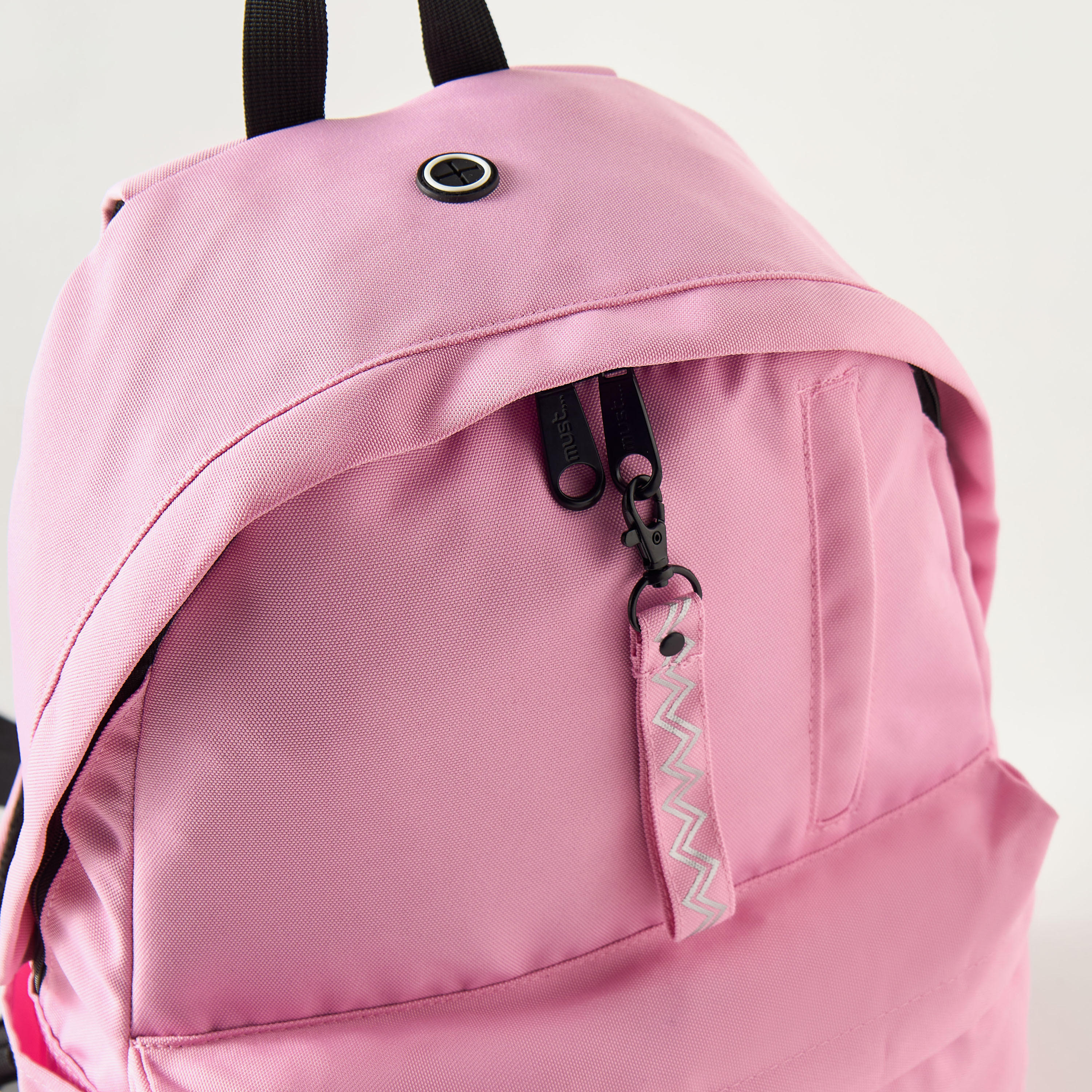 Must Solid 16-inch Backpack with Adjustable Straps - 32x17x42 cms-school-bagsandbackpacks-backpacks-image-8