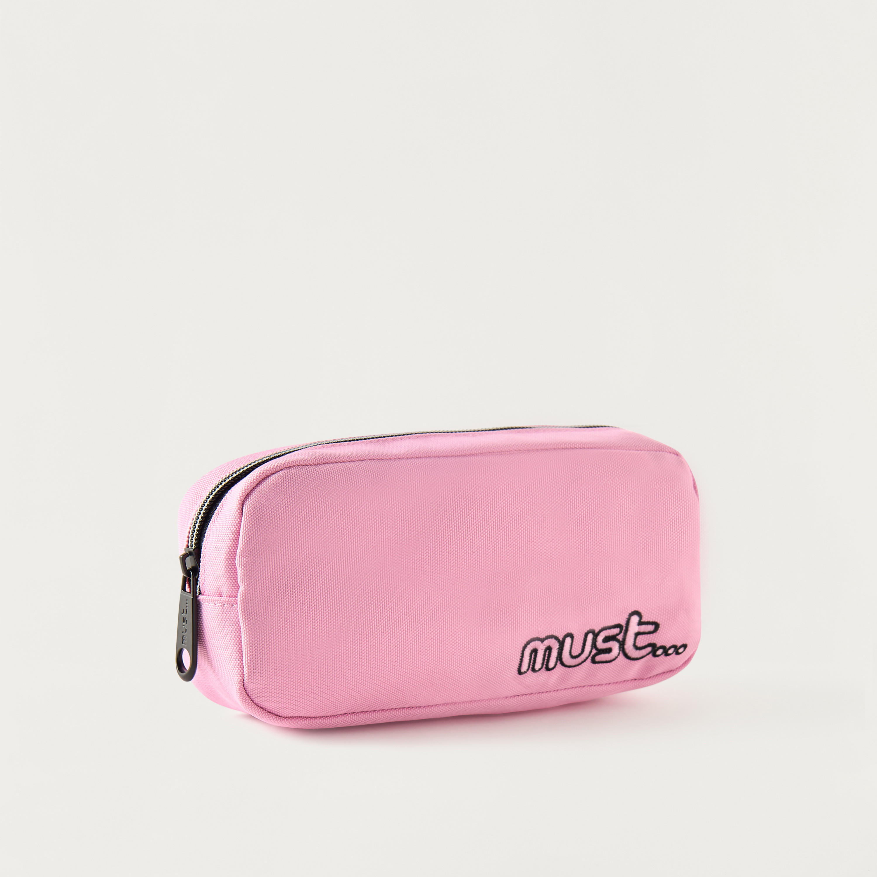 مقلمة مطرزة بسحاب إغلاق وقسمين من ماست-school-stationery-pencilcases-image-2
