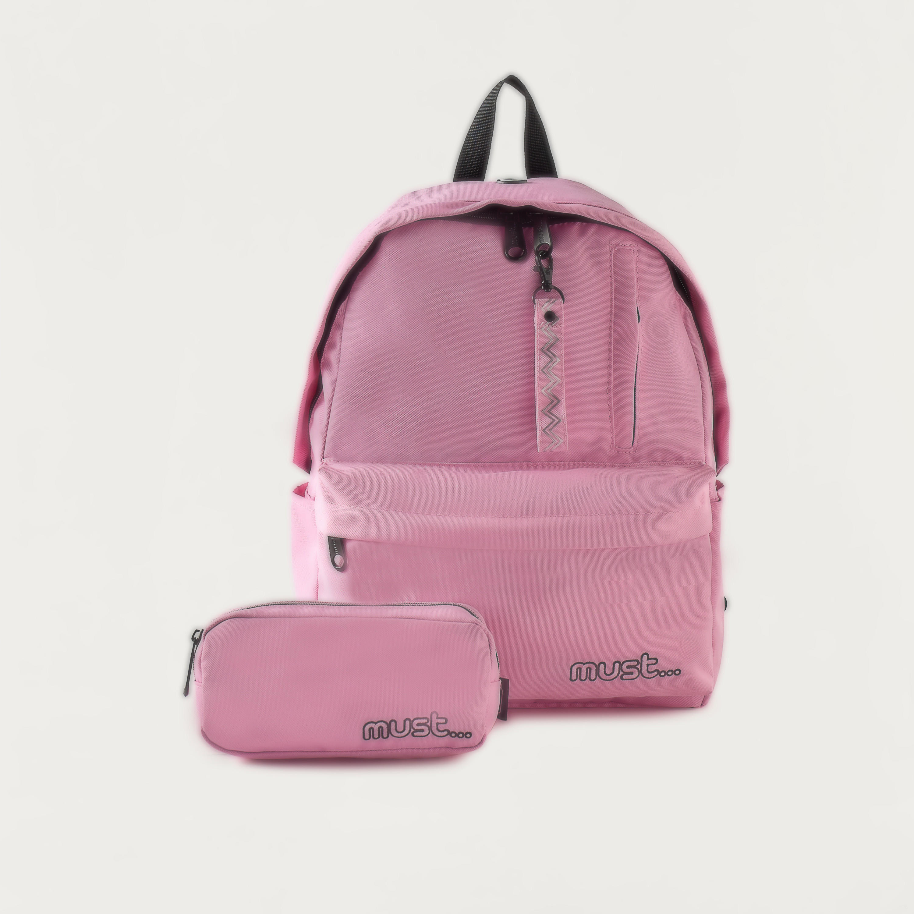 Must Embroidered 2-Compartment Pencil Pouch with Zip Closure-school-stationery-pencilcases-image-7