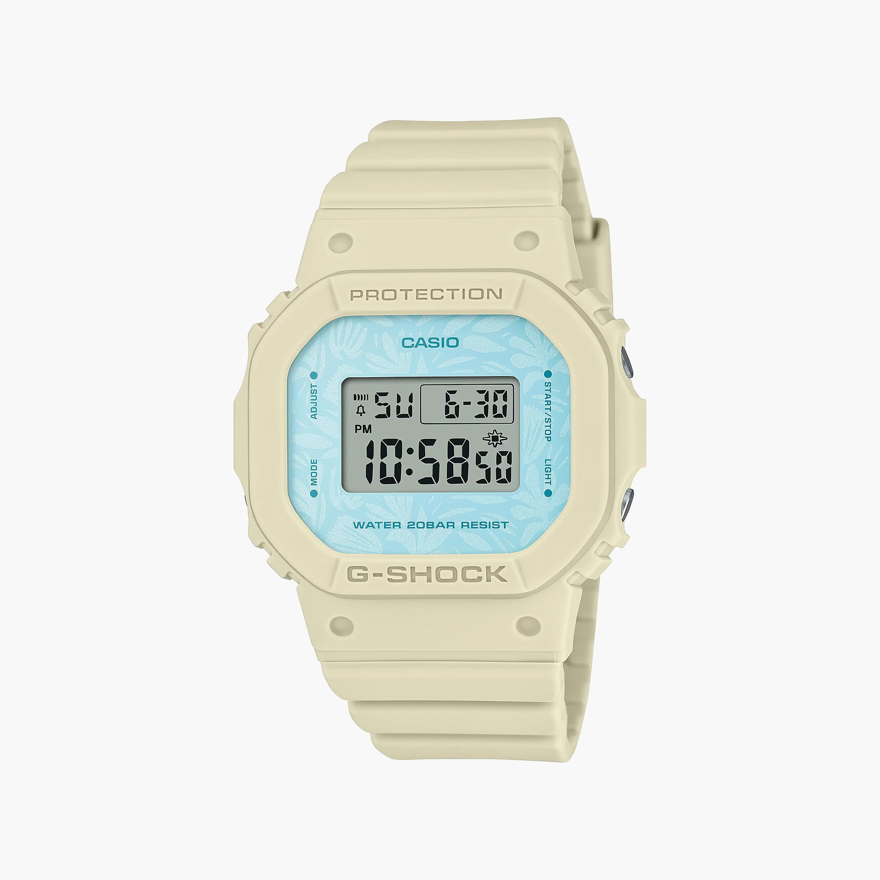 ساعة جي شوك الرقمية بسوار من الراتنج بلون ازرق لكلا الجنسين | GMD-S5600-2DR-men-watchesandjewellery-watches-image-20