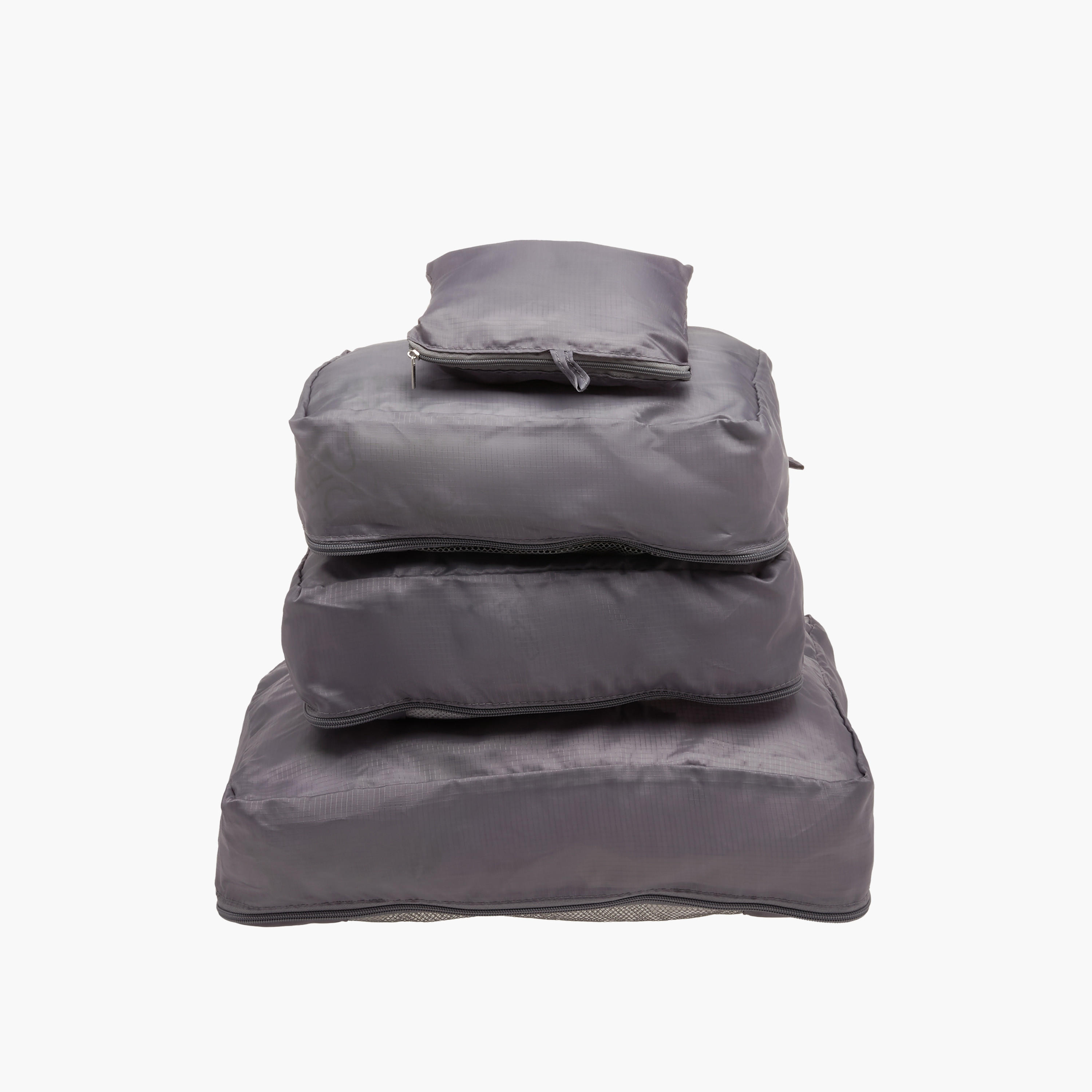 GLOO 4-Piece Mesh Textured Storage Bag Set-travel-accessories-image-1