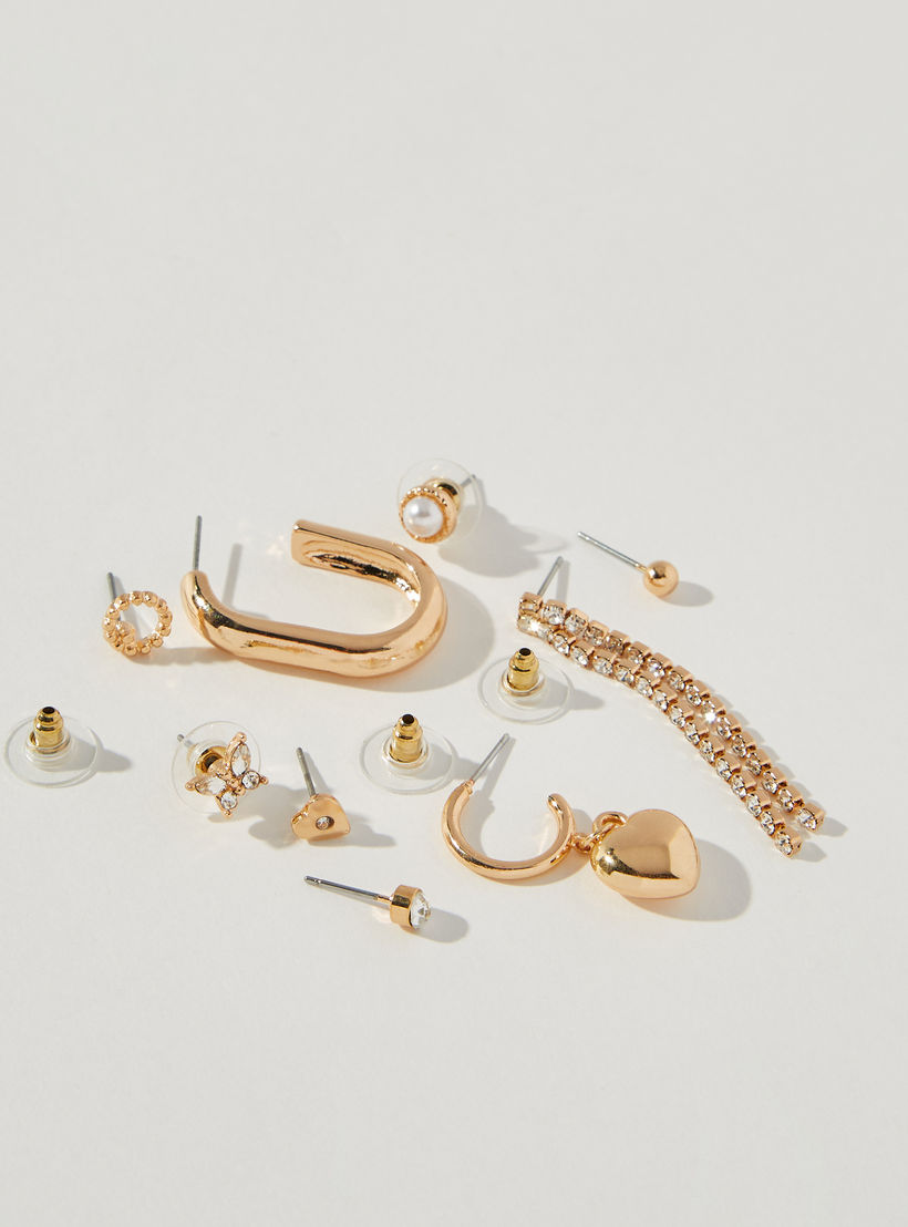 Assorted Earrings - Set of 9-women-watchesandjewellery-jewellery-earrings-image-3