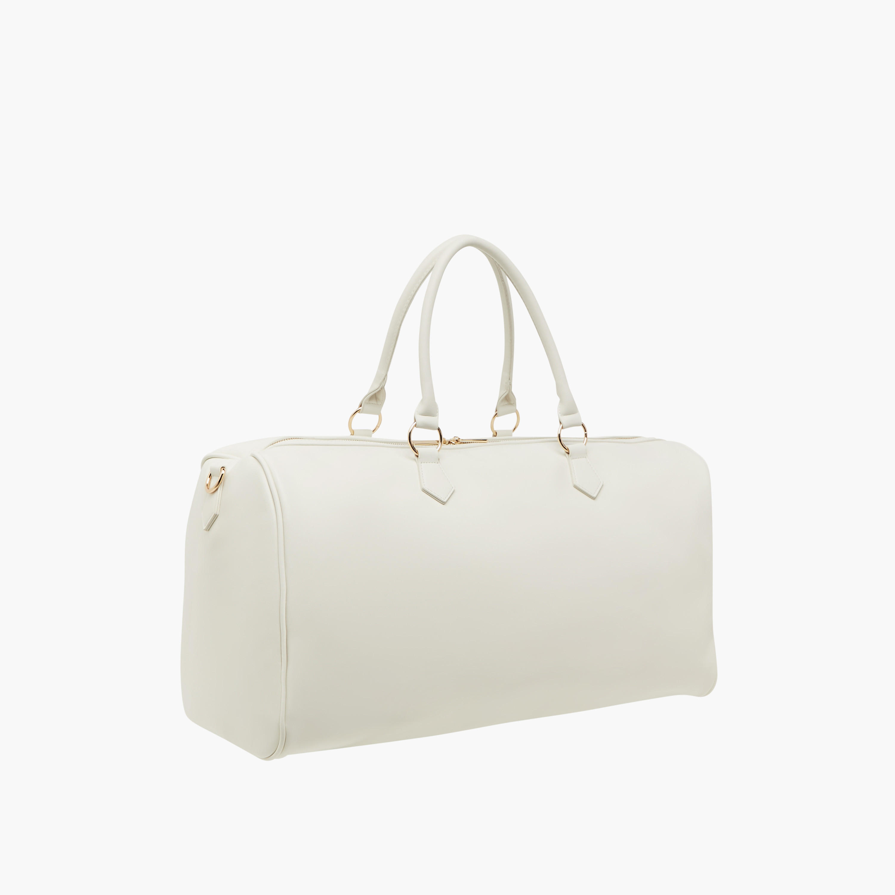 شنطة دافل بارزة الملمس بمقابض مزدوجة وسحّاب إغلاق من سيليست-travel-luggagesandbags-dufflebags-image-3
