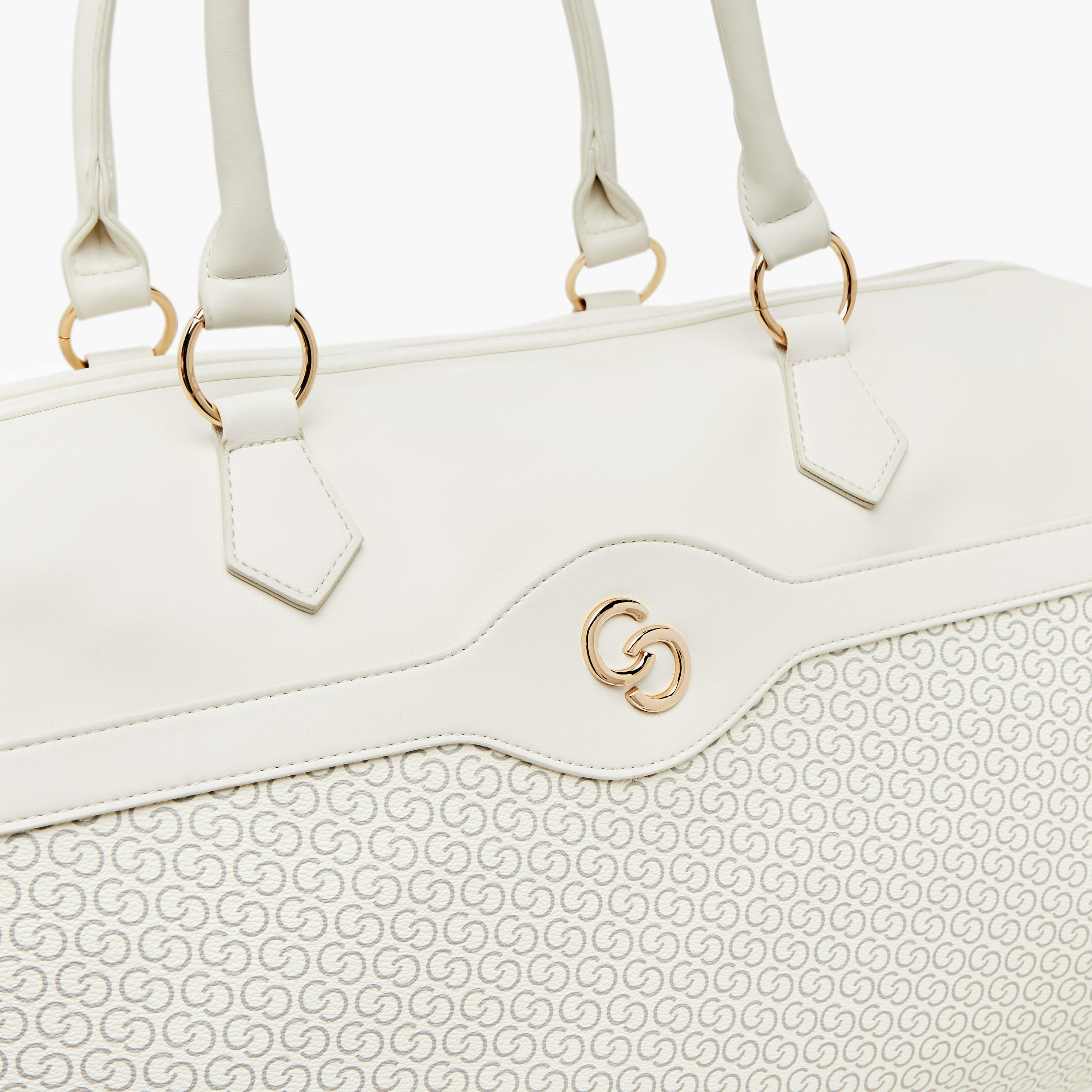 شنطة دافل بارزة الملمس بمقابض مزدوجة وسحّاب إغلاق من سيليست-travel-luggagesandbags-dufflebags-image-4