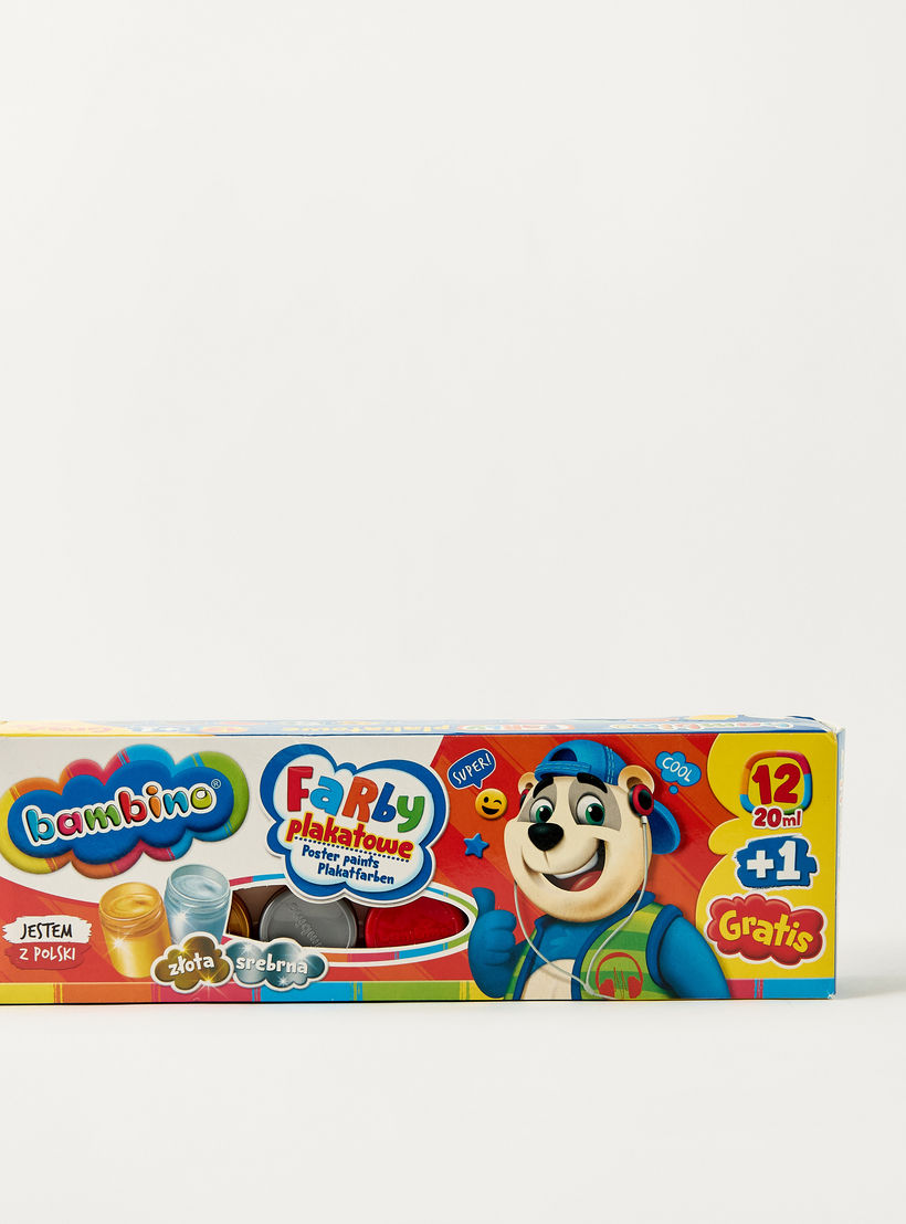 Bambino 12-Piece Poster Paint Set-school-stationery-pencilcases-image-4
